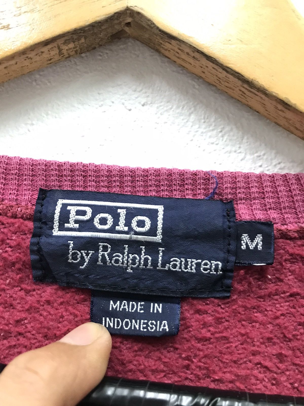 Polo Ralph Lauren × Ralph Lauren × Vintage Vintage Polo Ralph Lauren Small Pony Sweatshirt Size US M / EU 48-50 / 2 - 8 Thumbnail