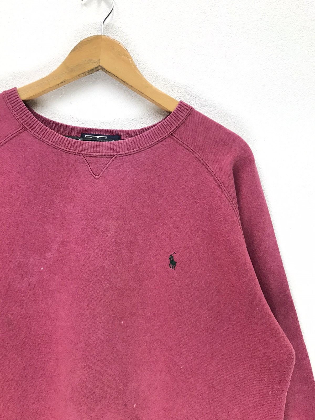 Polo Ralph Lauren × Ralph Lauren × Vintage Vintage Polo Ralph Lauren Small Pony Sweatshirt Size US M / EU 48-50 / 2 - 2 Thumbnail