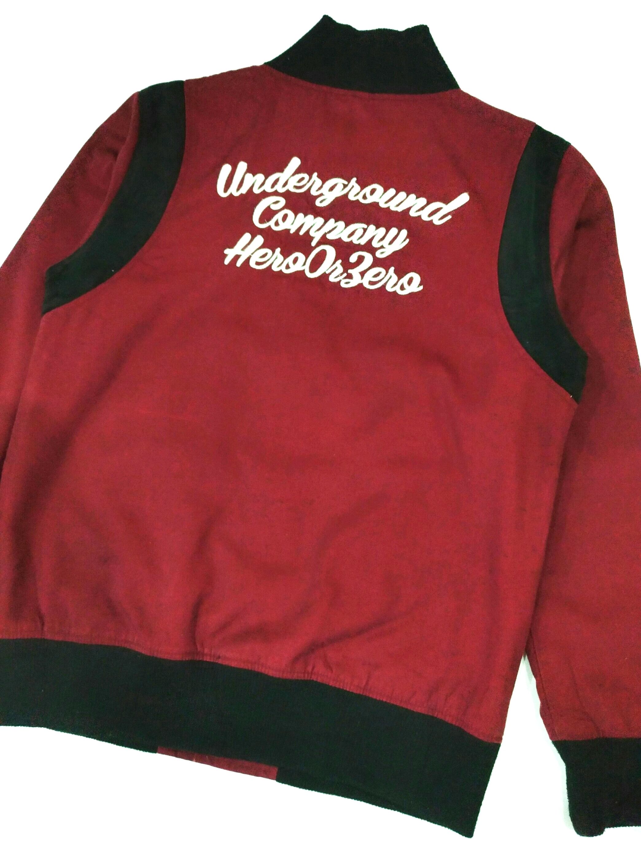 Japanese Brand RARE!!! SUBHERO "HOZ" HERO OR ZERO VARSITY JACKET. Size US M / EU 48-50 / 2 - 11 Thumbnail