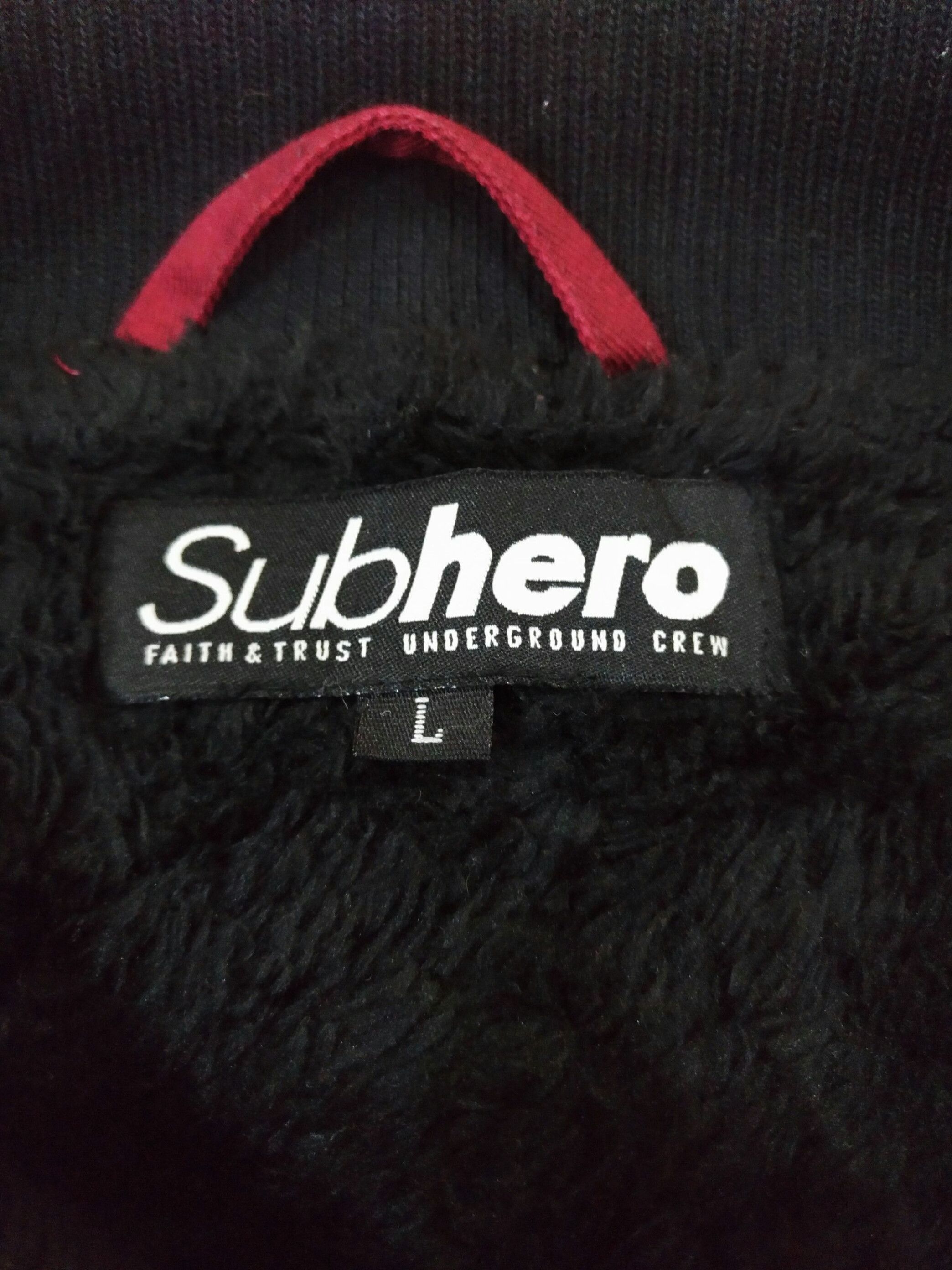 Japanese Brand RARE!!! SUBHERO "HOZ" HERO OR ZERO VARSITY JACKET. Size US M / EU 48-50 / 2 - 4 Thumbnail