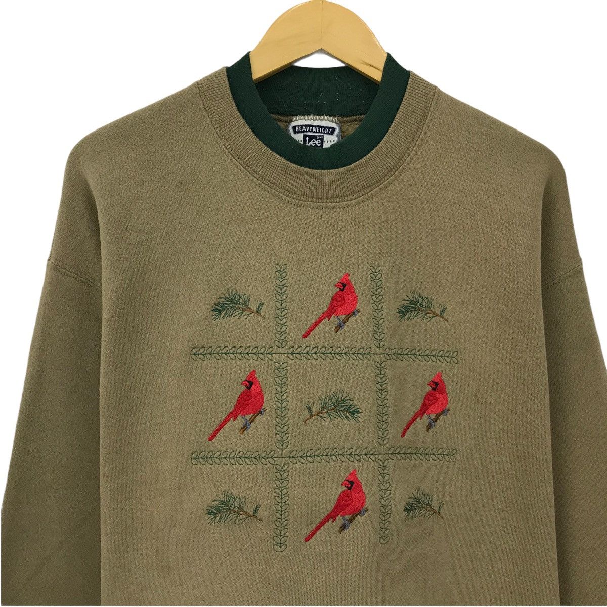 Lee × Vintage Vintage Lee Bird Sweatshirt Pullover Jumper Size US L / EU 52-54 / 3 - 2 Thumbnail