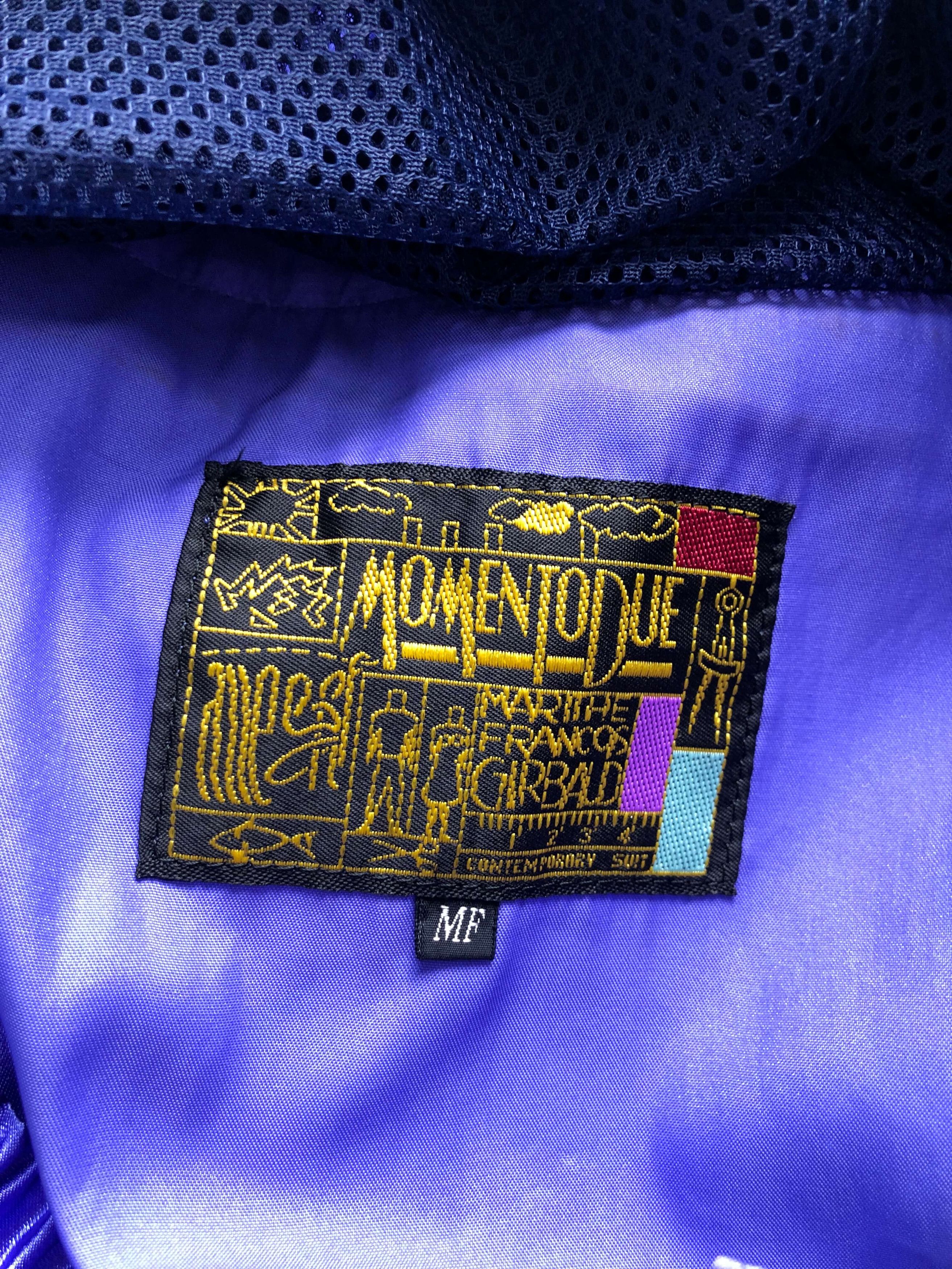 Allegri × Marithe + Francois Girbaud MOMENTODUE x MARITHE FRANCOIS GIRBAUD 80s mesh blouson Size US L / EU 52-54 / 3 - 5 Thumbnail