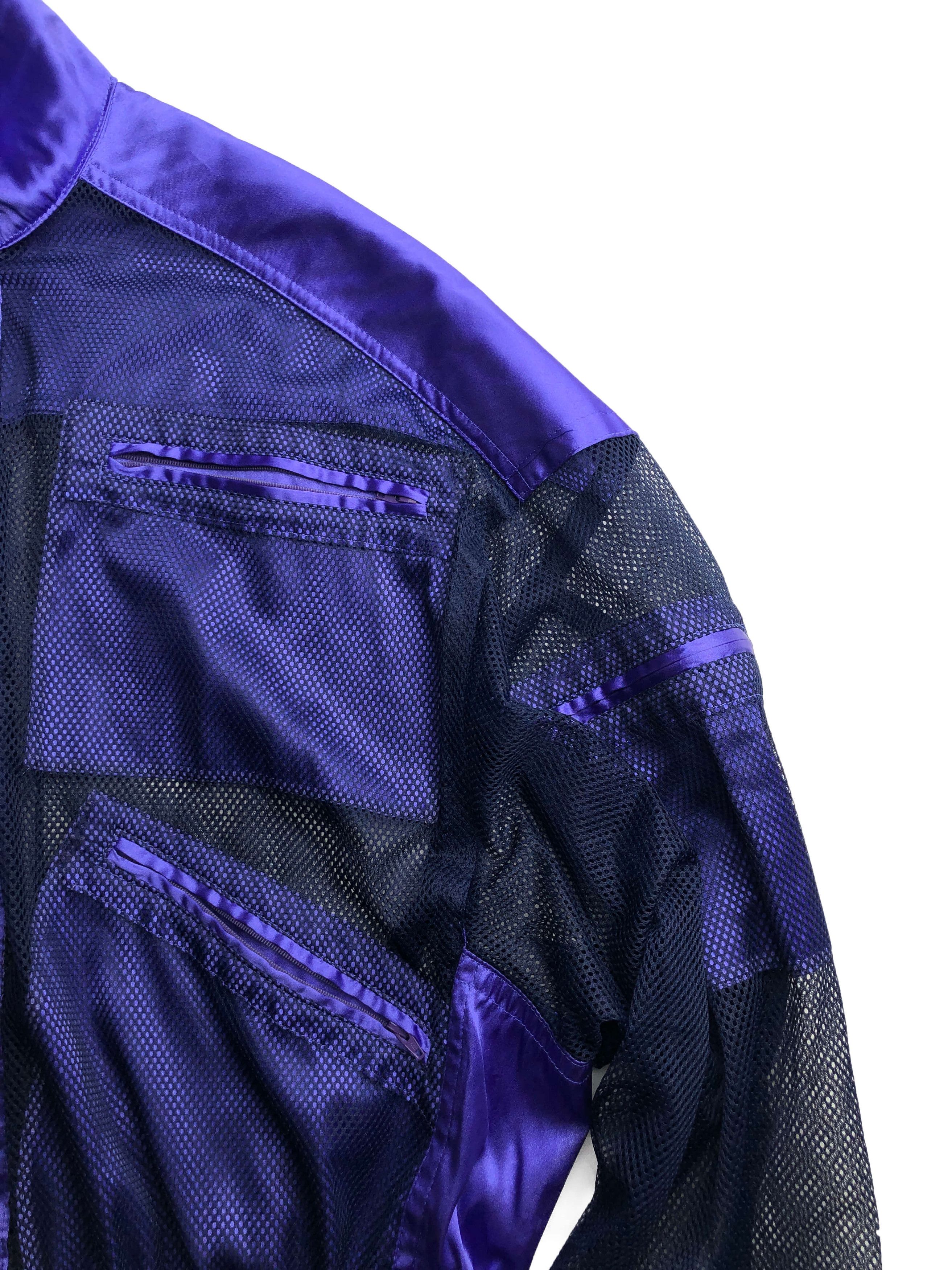 Allegri × Marithe + Francois Girbaud MOMENTODUE x MARITHE FRANCOIS GIRBAUD 80s mesh blouson Size US L / EU 52-54 / 3 - 2 Thumbnail