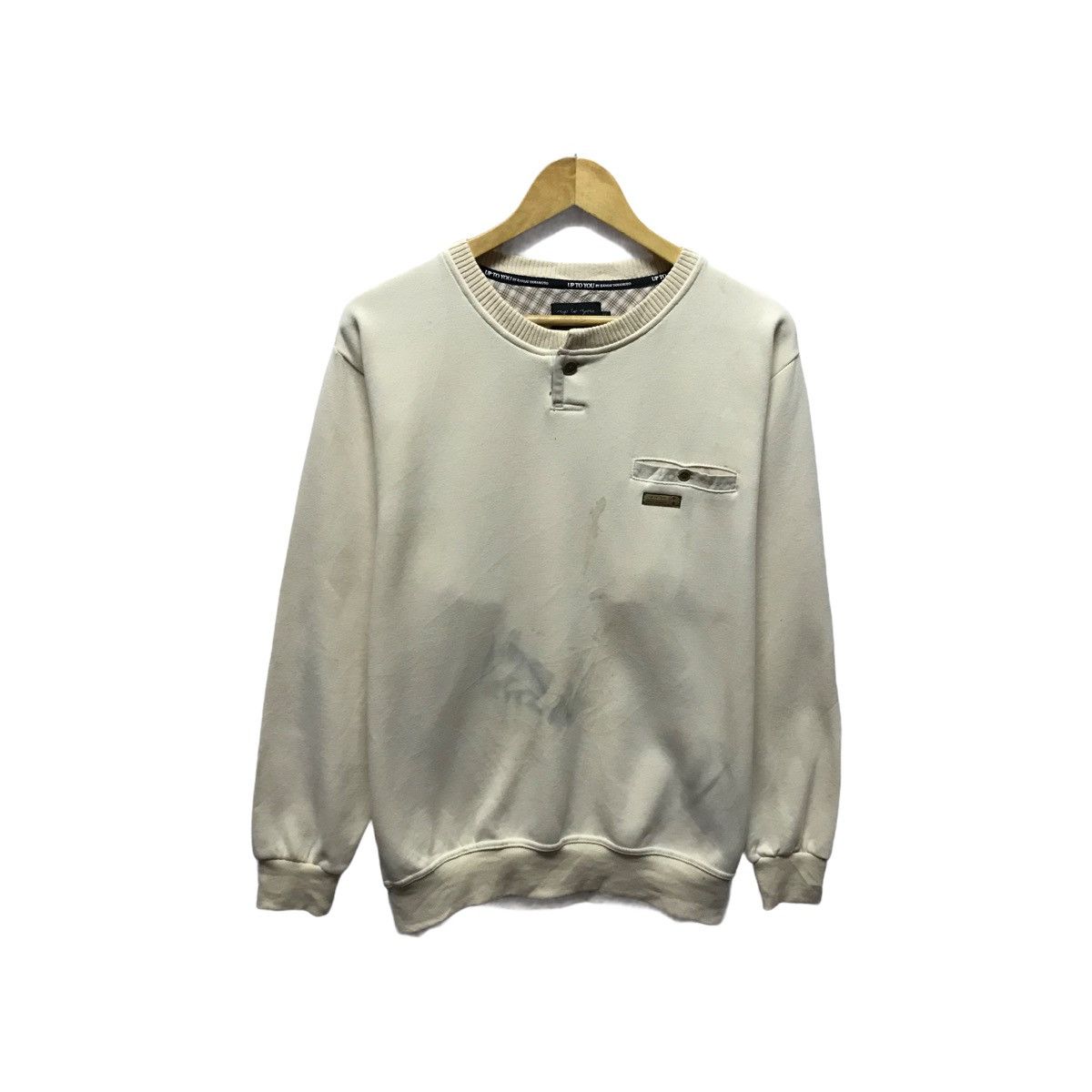 Japanese Brand × Kansai Yamamoto × Vintage Vintage Up To You Kansai Yamamoto Sweatshirt Crewneck Size US L / EU 52-54 / 3 - 1 Thumbnail