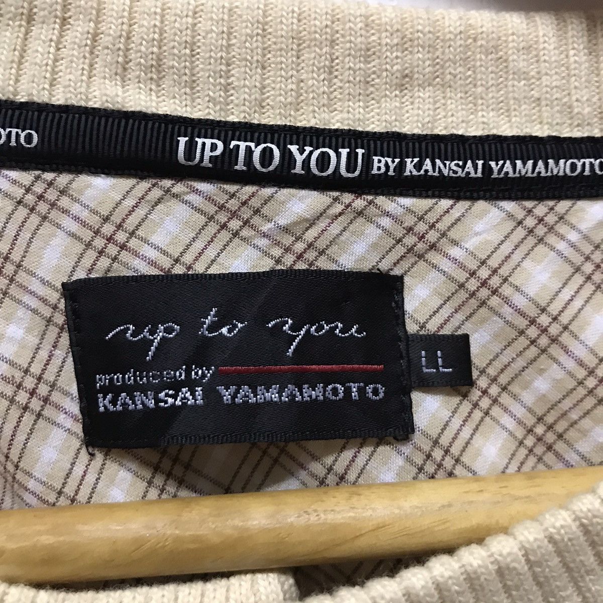 Japanese Brand × Kansai Yamamoto × Vintage Vintage Up To You Kansai Yamamoto Sweatshirt Crewneck Size US L / EU 52-54 / 3 - 7 Thumbnail