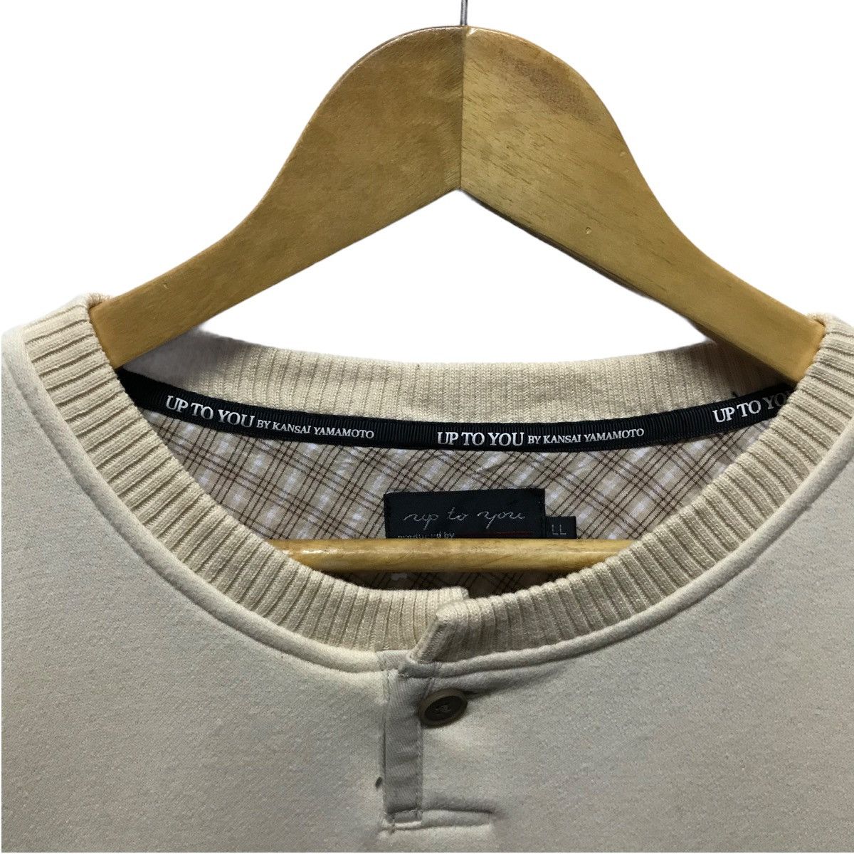 Japanese Brand × Kansai Yamamoto × Vintage Vintage Up To You Kansai Yamamoto Sweatshirt Crewneck Size US L / EU 52-54 / 3 - 3 Thumbnail