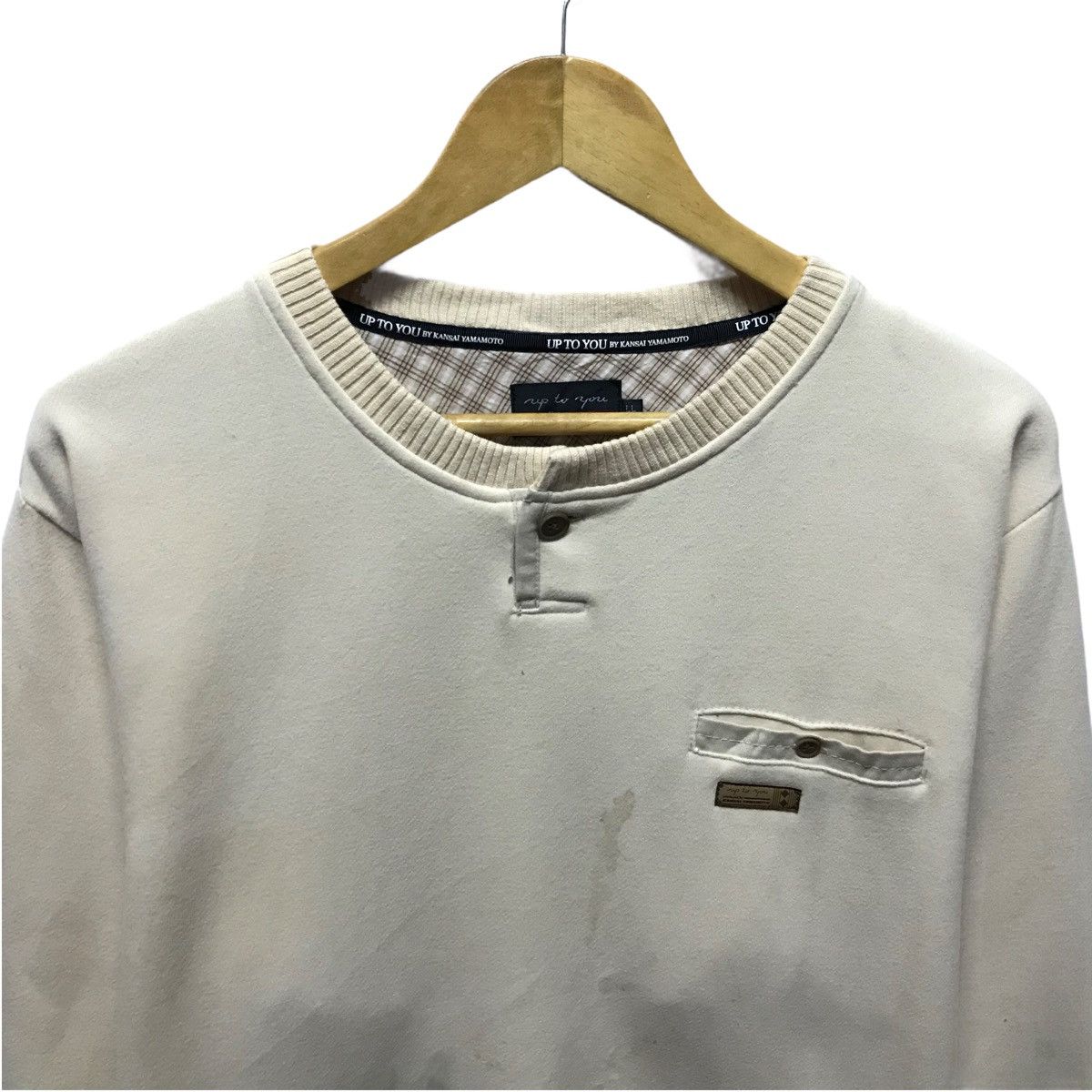 Japanese Brand × Kansai Yamamoto × Vintage Vintage Up To You Kansai Yamamoto Sweatshirt Crewneck Size US L / EU 52-54 / 3 - 2 Thumbnail