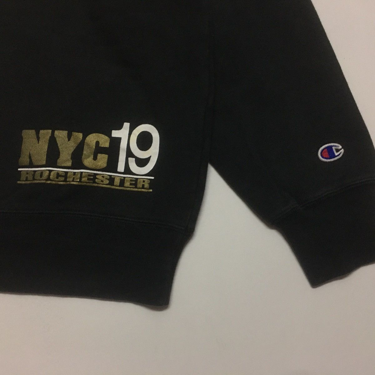Champion × Vintage Vintage Champion New York City BIG LOGO Sweatshirt Crewneck Size US M / EU 48-50 / 2 - 5 Thumbnail