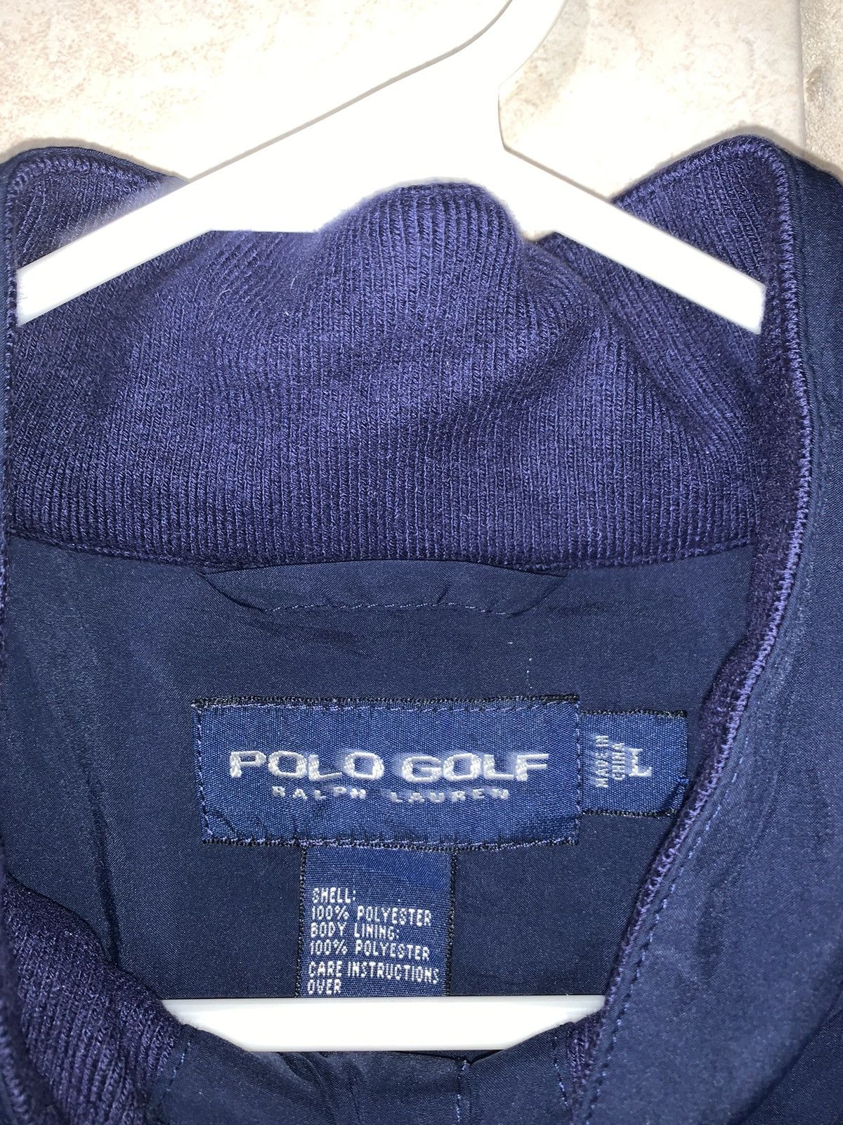 Ralph Lauren × Ralph Lauren Sport × Vintage Vintage Polo Ralph Lauren Golf Pullover Jacket / Sweater Size US L / EU 52-54 / 3 - 3 Thumbnail