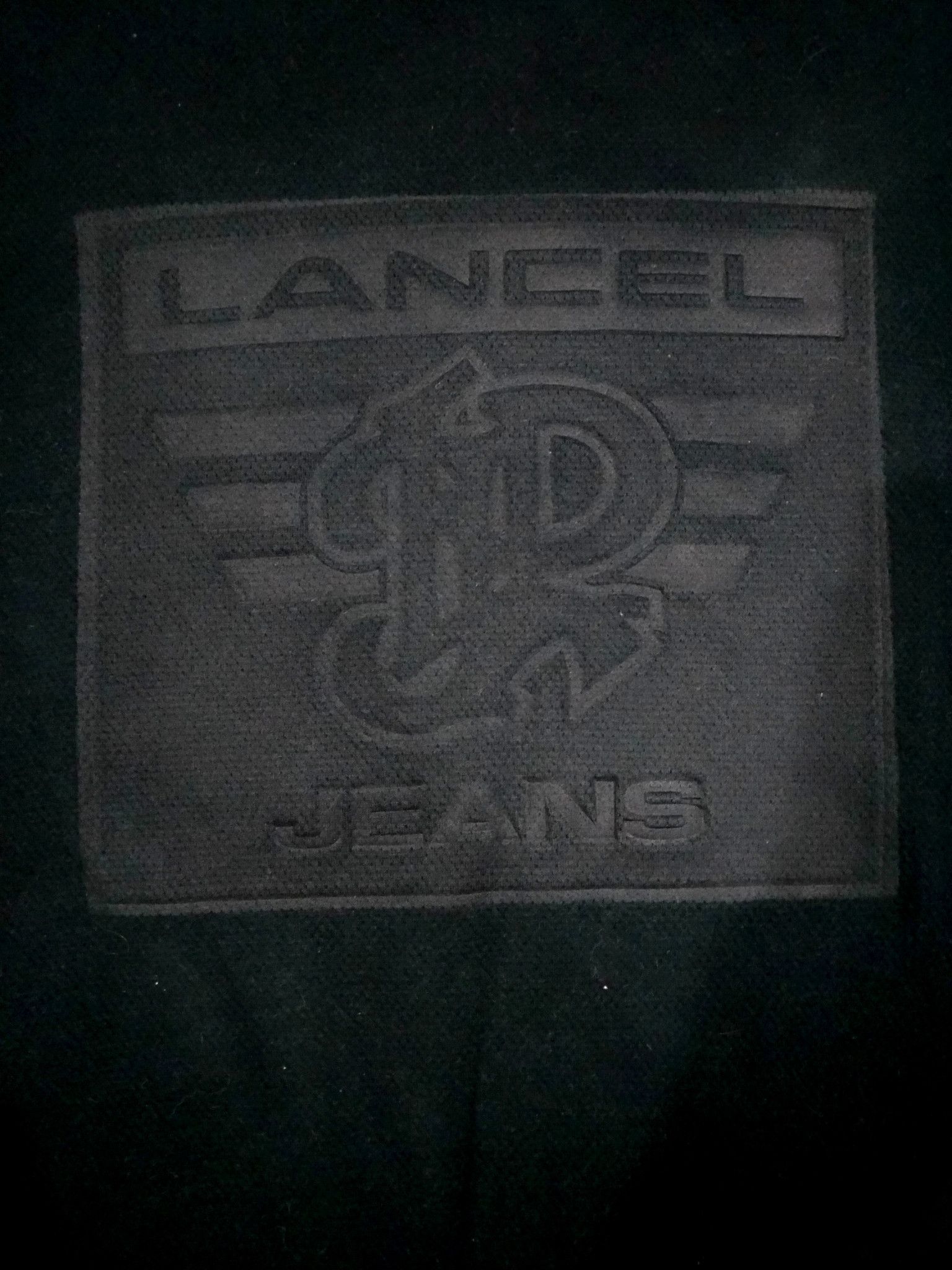 Designer × Lancel RARE! VTG LANCEL PARIS BIG SPELLOUT EMBOSSED SWEATSHIRT Size US XL / EU 56 / 4 - 4 Thumbnail