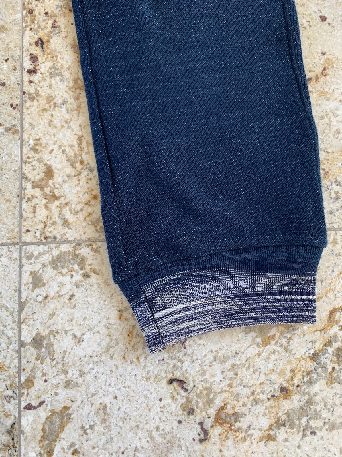 Missoni Teal Blue Herringbone Sweat Pants Size US 30 / EU 46 - 6 Thumbnail