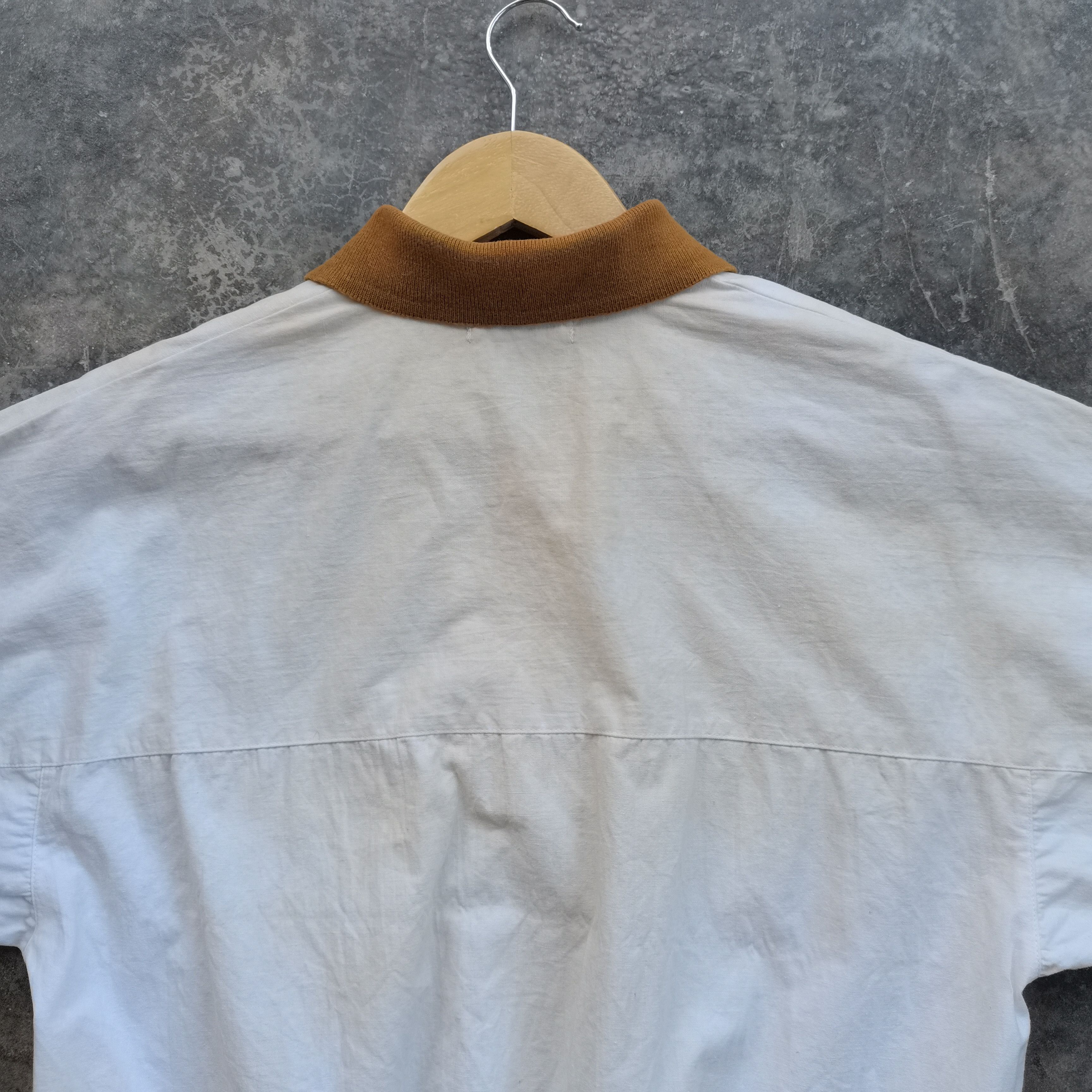 Vintage Crazy Vintage 80s 90s 🔥 BUSH HILL Short Sleeve Polo T-shirt Size US L / EU 52-54 / 3 - 5 Thumbnail
