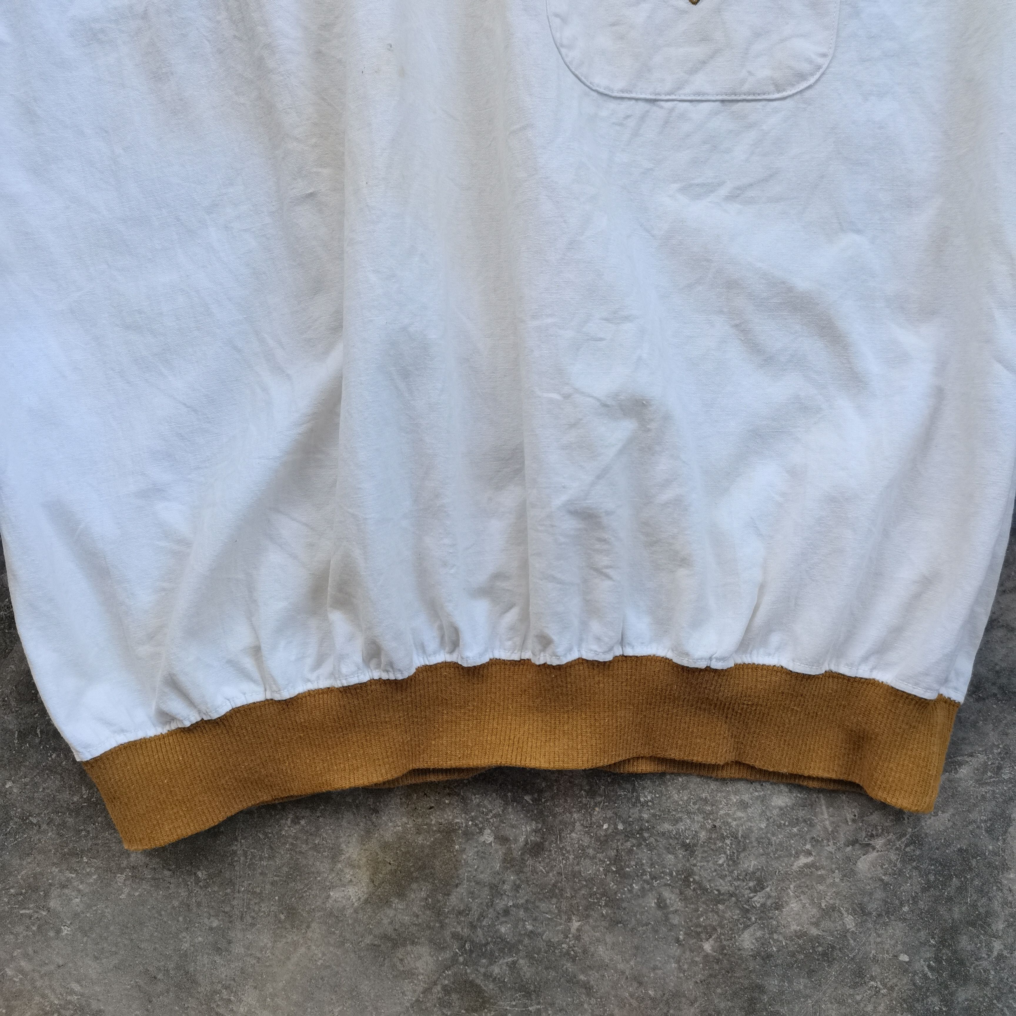 Vintage Crazy Vintage 80s 90s 🔥 BUSH HILL Short Sleeve Polo T-shirt Size US L / EU 52-54 / 3 - 3 Thumbnail