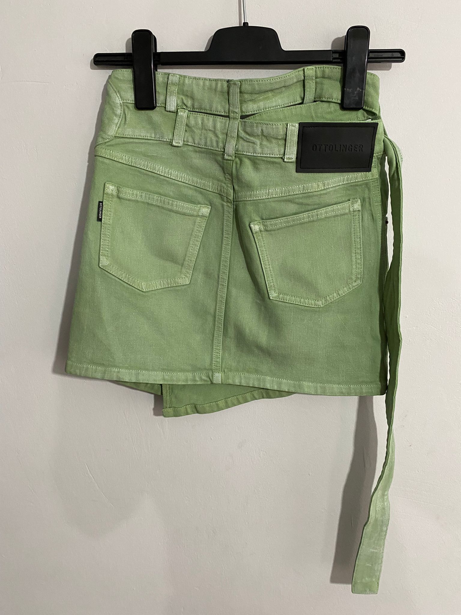 Ottolinger Ottolinger wrap denim skirt Size 24" / US 00 / IT 34 - 4 Thumbnail