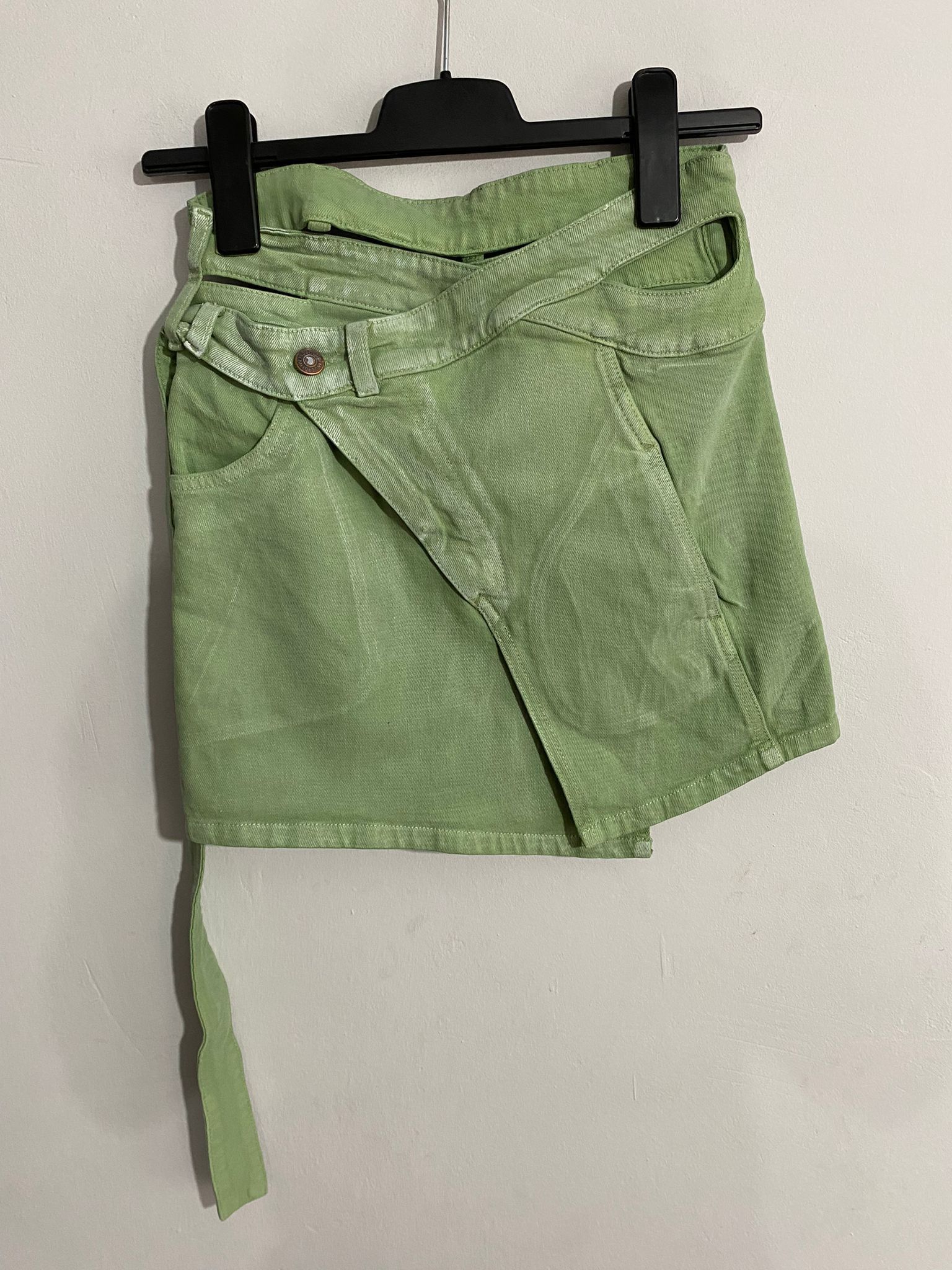 Ottolinger Ottolinger wrap denim skirt Size 24" / US 00 / IT 34 - 3 Thumbnail