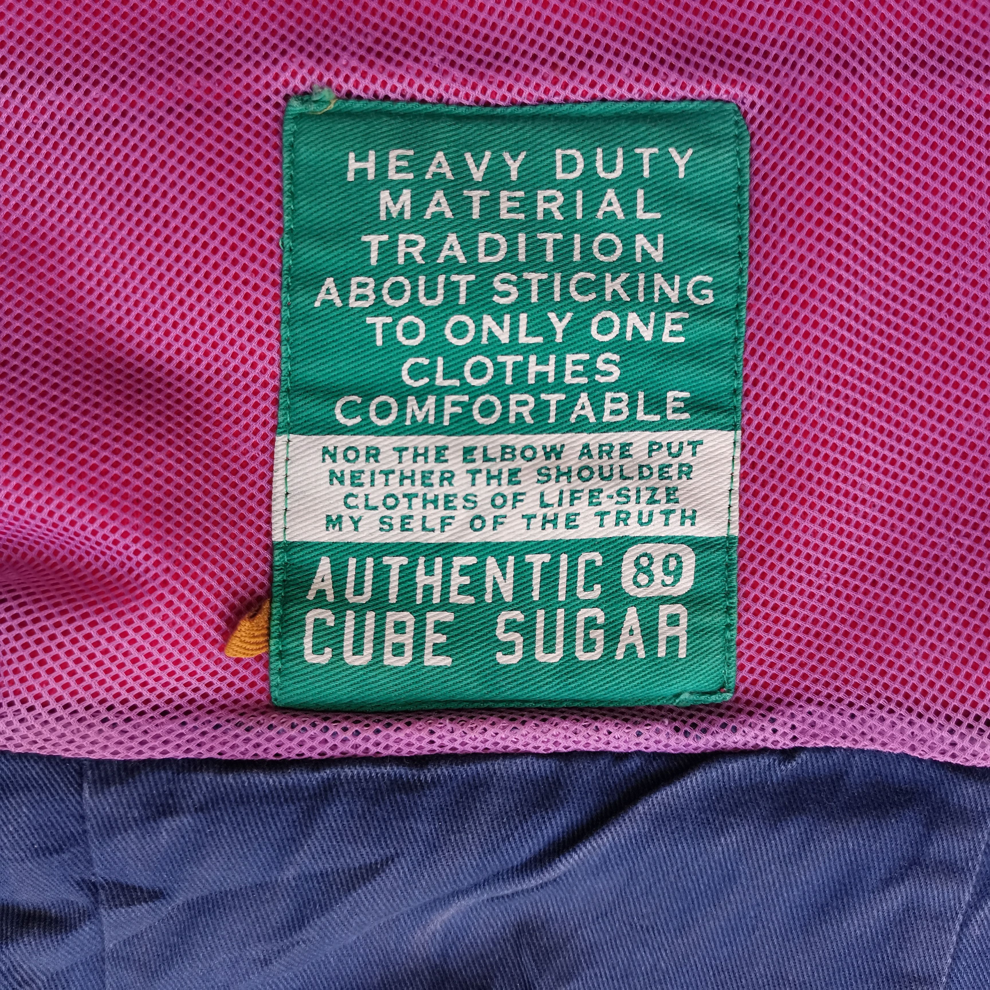 Vintage 🔥Vintage🔥 Authentic Cube Sugar Fleece Vest With Hoodie Size US M / EU 48-50 / 2 - 15 Thumbnail