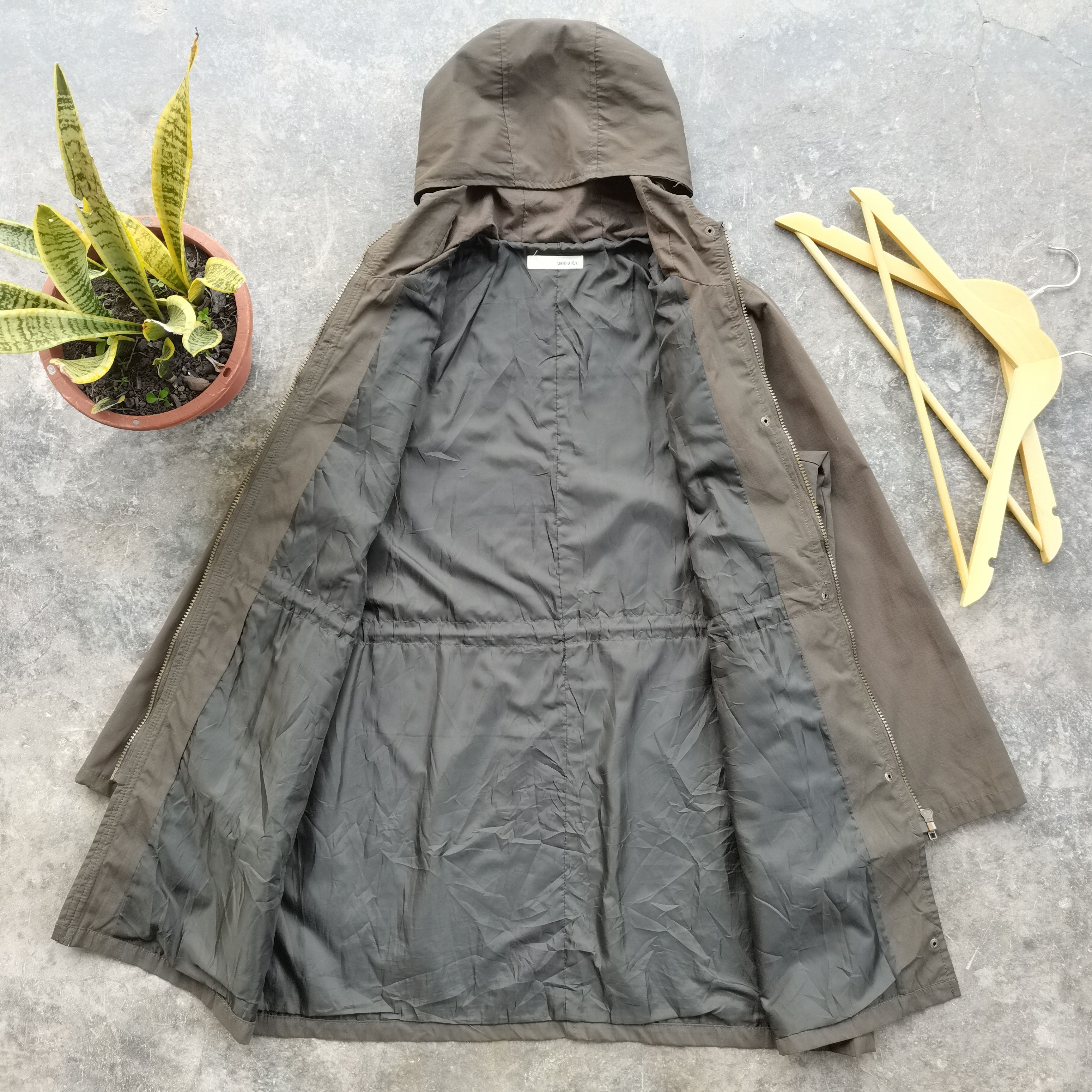 Japanese Brand × Vintage Vintage Japanese Brand Parka Long Jacket With Hoodie Size US M / EU 48-50 / 2 - 4 Thumbnail