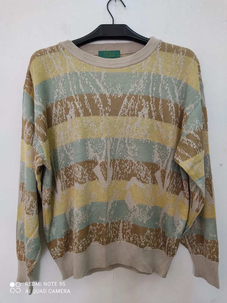 Japanese Brand × Vintage Vintage Art Arnold Palmer Knitwear Jumper Size US L / EU 52-54 / 3 - 1 Thumbnail