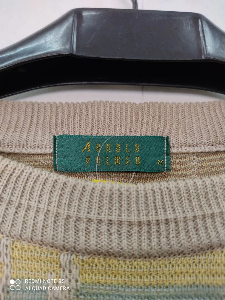 Japanese Brand × Vintage Vintage Art Arnold Palmer Knitwear Jumper Size US L / EU 52-54 / 3 - 12 Thumbnail