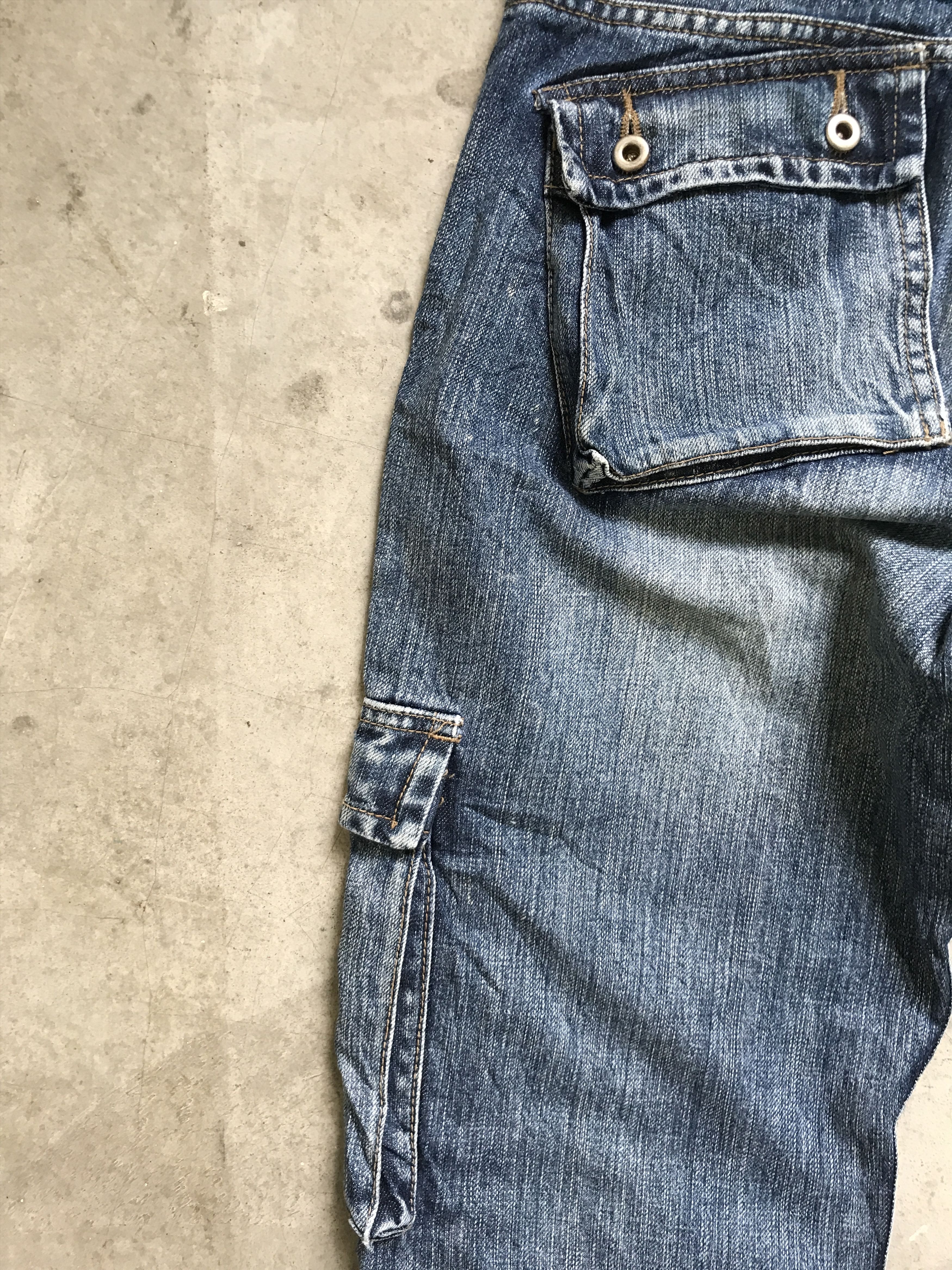 Japanese Brand CP98 IKKA Japan Military & Pockets Cargo Jeans Size US 32 / EU 48 - 13 Thumbnail