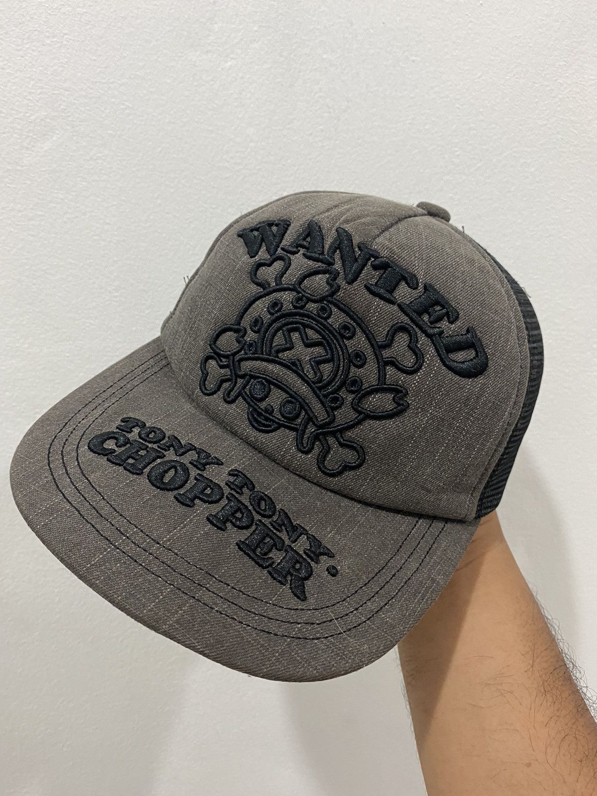 Japanese Brand 🔥Vintage🔥One Piece Chopper Trucked Hat Size ONE SIZE - 1 Thumbnail