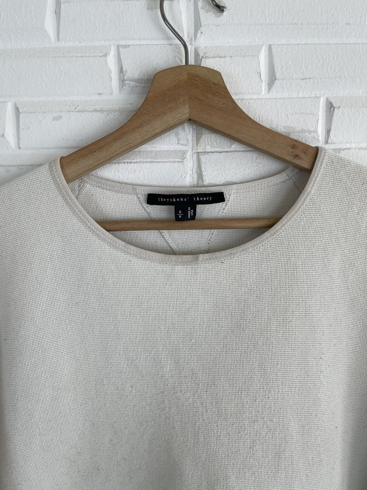 Designer Rare Theysken’s Theory White Tshirt Made in USA Size US M / EU 48-50 / 2 - 2 Thumbnail