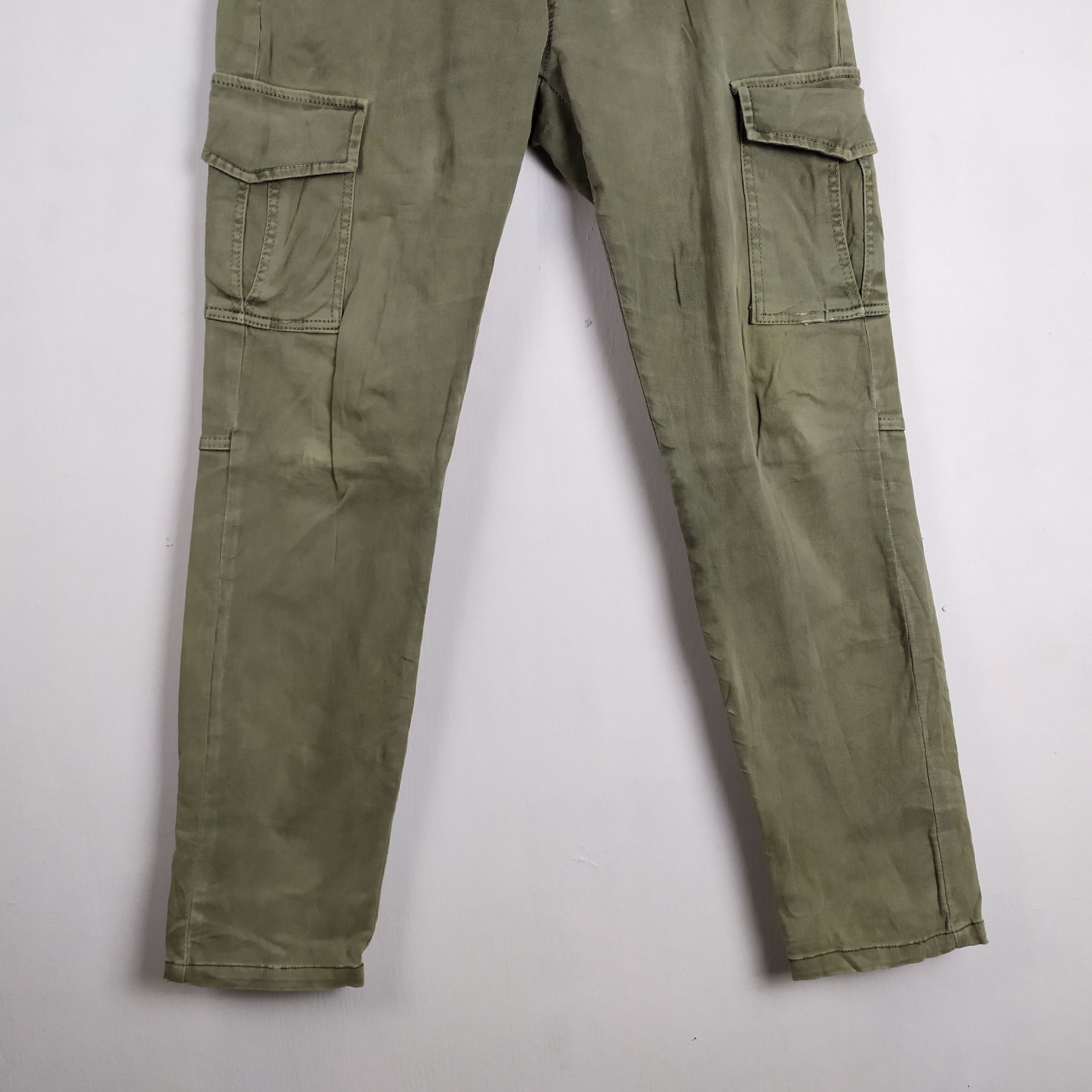 Japanese Brand VINTAGE JAPANESE BRAND FADED CARGO PANTS Size US 32 / EU 48 - 12 Thumbnail