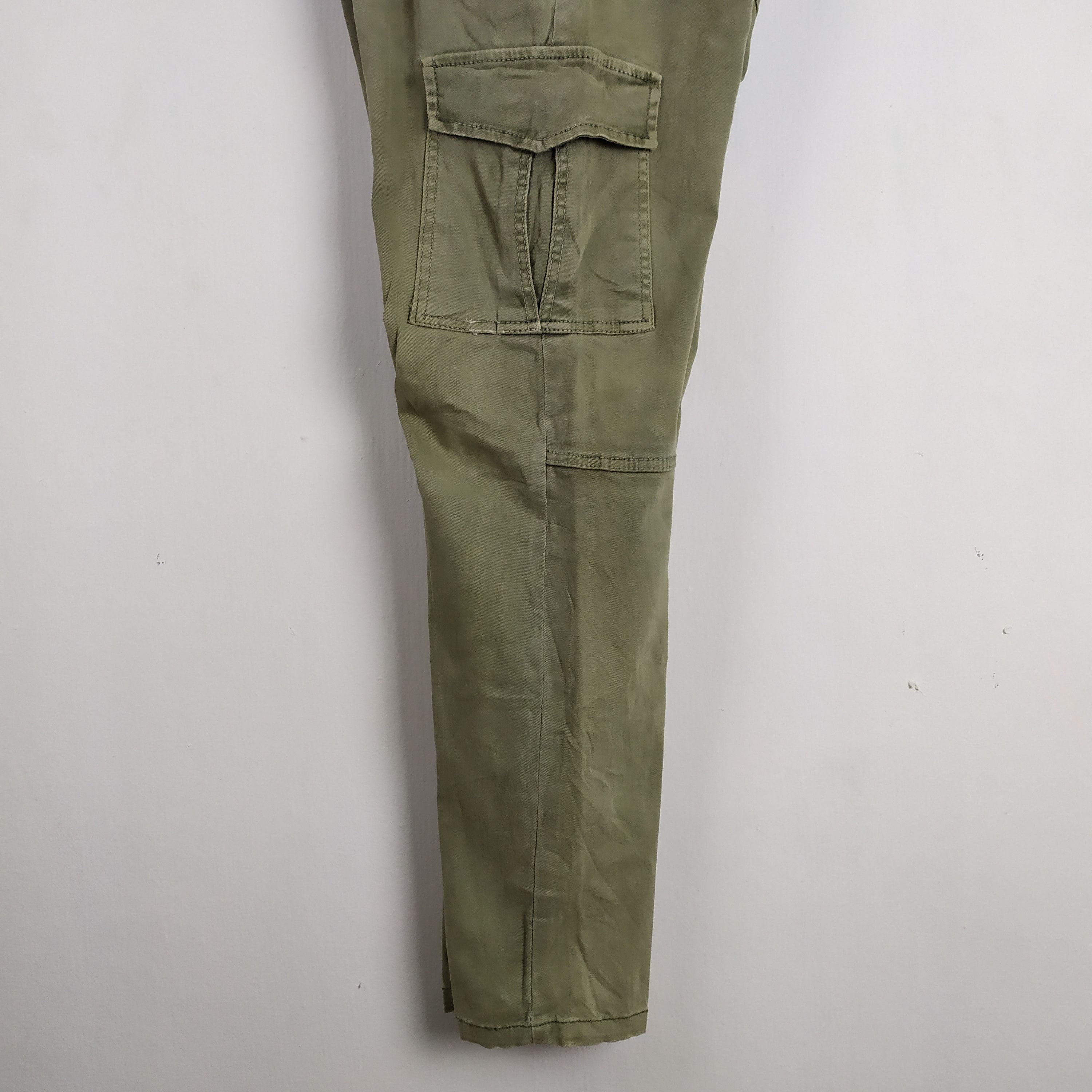Japanese Brand VINTAGE JAPANESE BRAND FADED CARGO PANTS Size US 32 / EU 48 - 2 Thumbnail