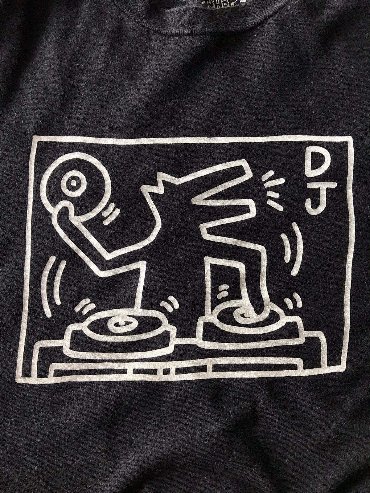 Keith Haring Vtg Pop Shop Keith Haring Dj Dog Tee Size US S / EU 44-46 / 1 - 6 Thumbnail