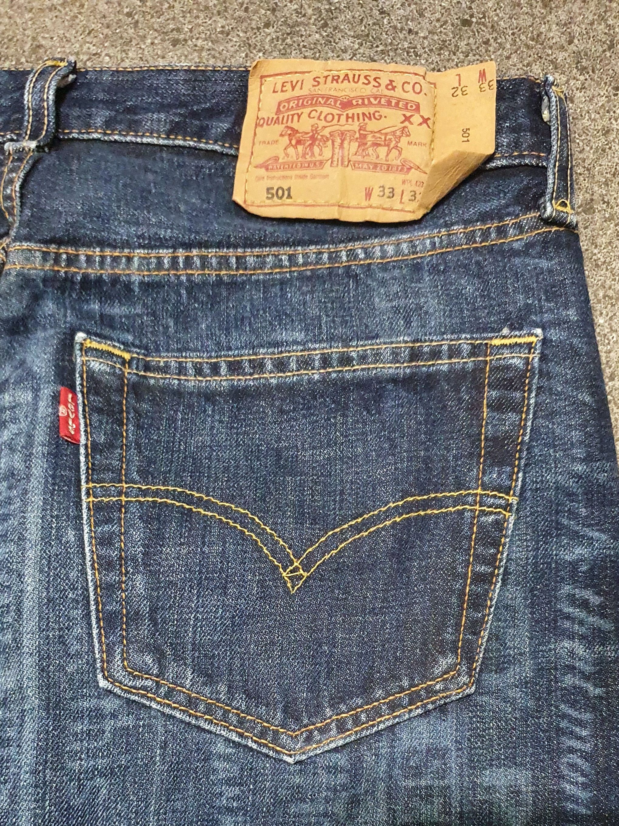 Levi's Levis 501 limited 130th anniversary edition overprint Size US 32 / EU 48 - 9 Thumbnail