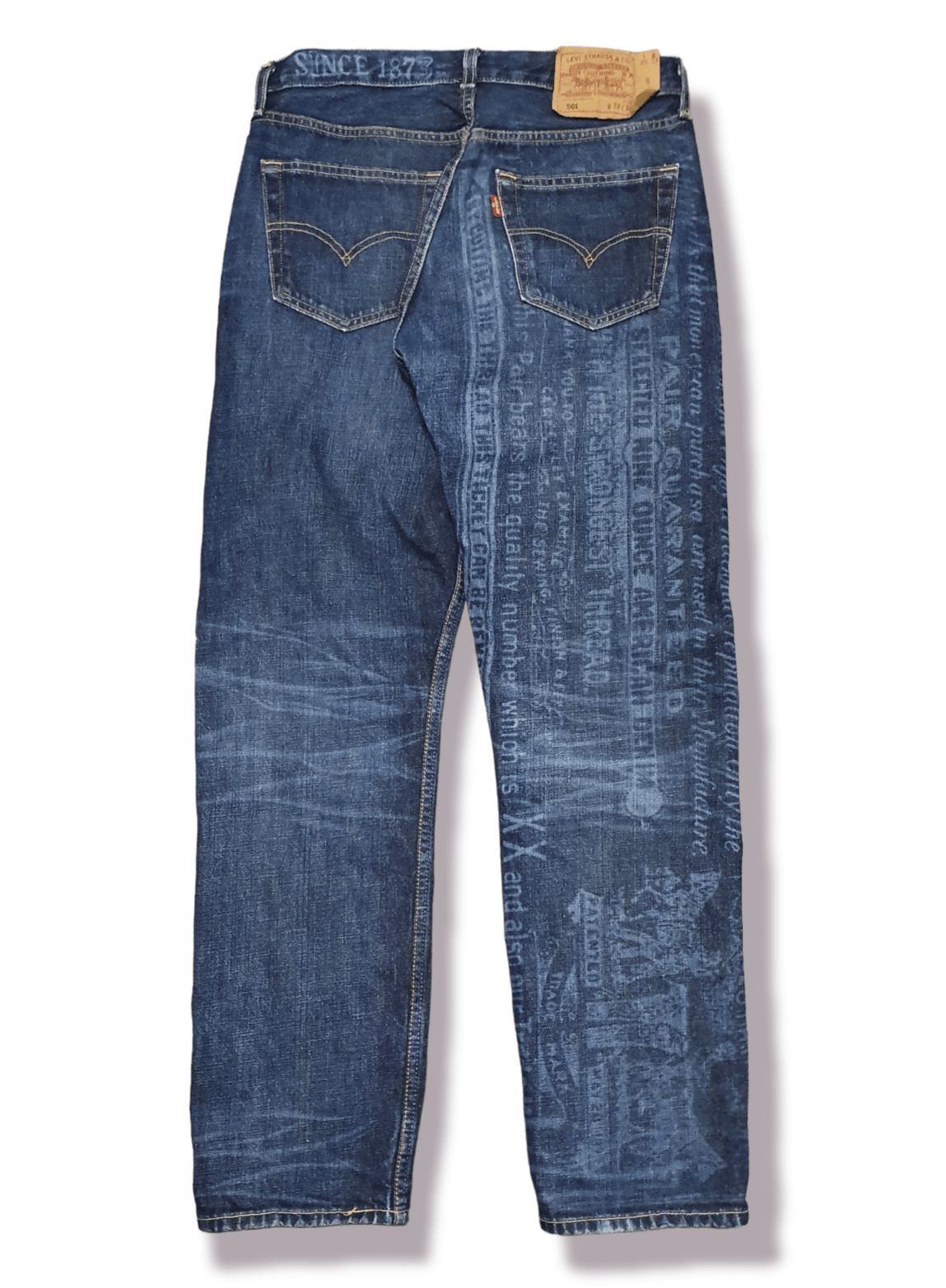 Levi's Levis 501 limited 130th anniversary edition overprint Size US 32 / EU 48 - 2 Thumbnail