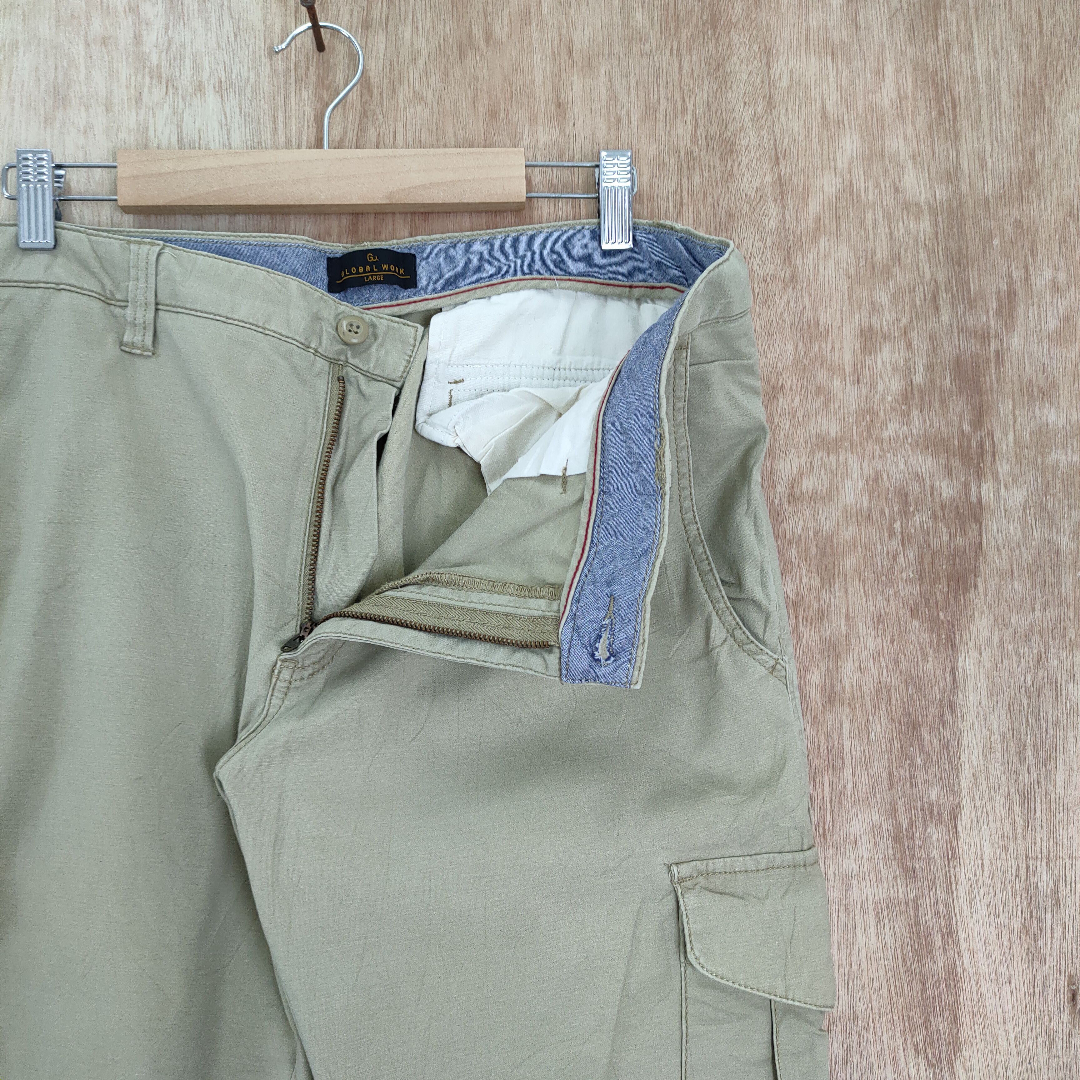 Global Work GLOBAL WORK CARGO PANTS Size US 34 / EU 50 - 7 Thumbnail