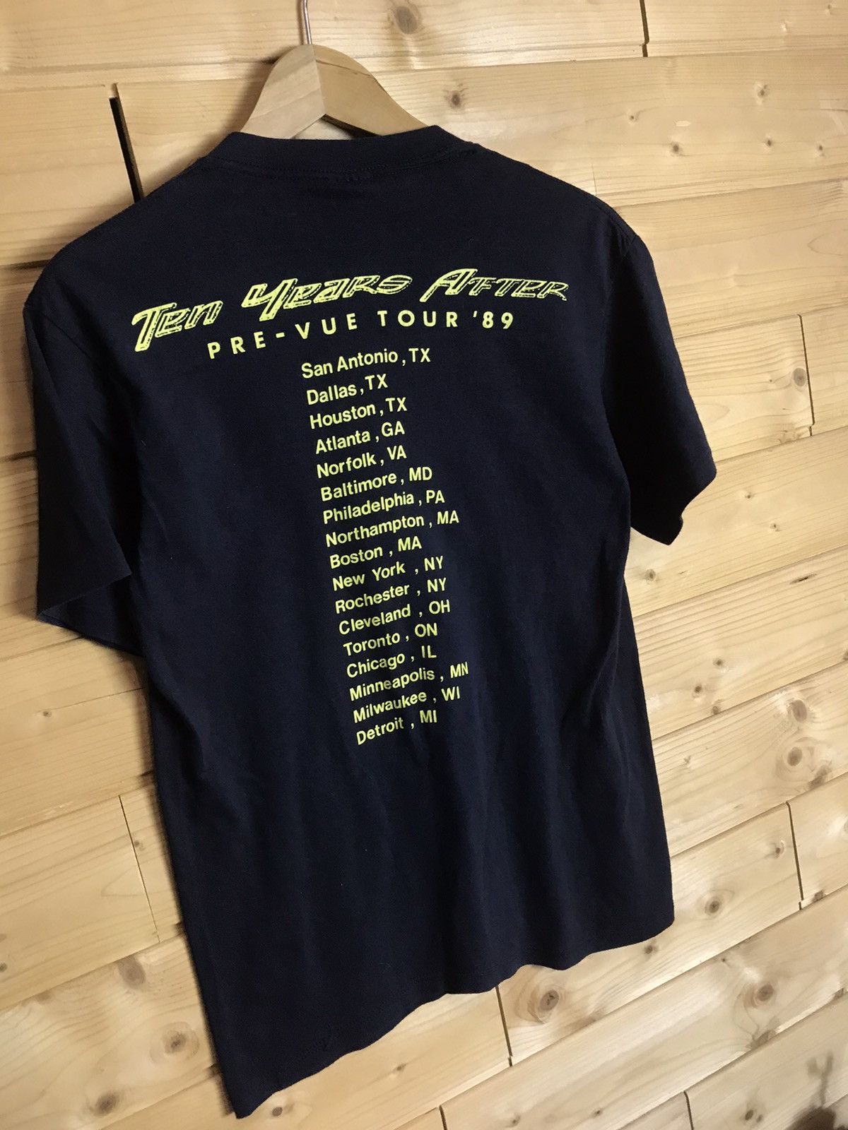 Band Tees Vintage 80s ten years after tour single stitch t-shirt Size US S / EU 44-46 / 1 - 9 Thumbnail