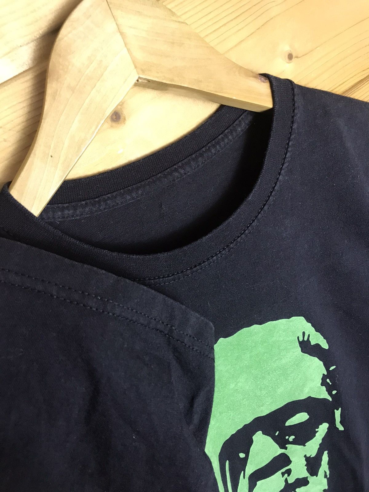 Vintage Vintage Frankenstein velour print t-shirt Size US M / EU 48-50 / 2 - 5 Thumbnail