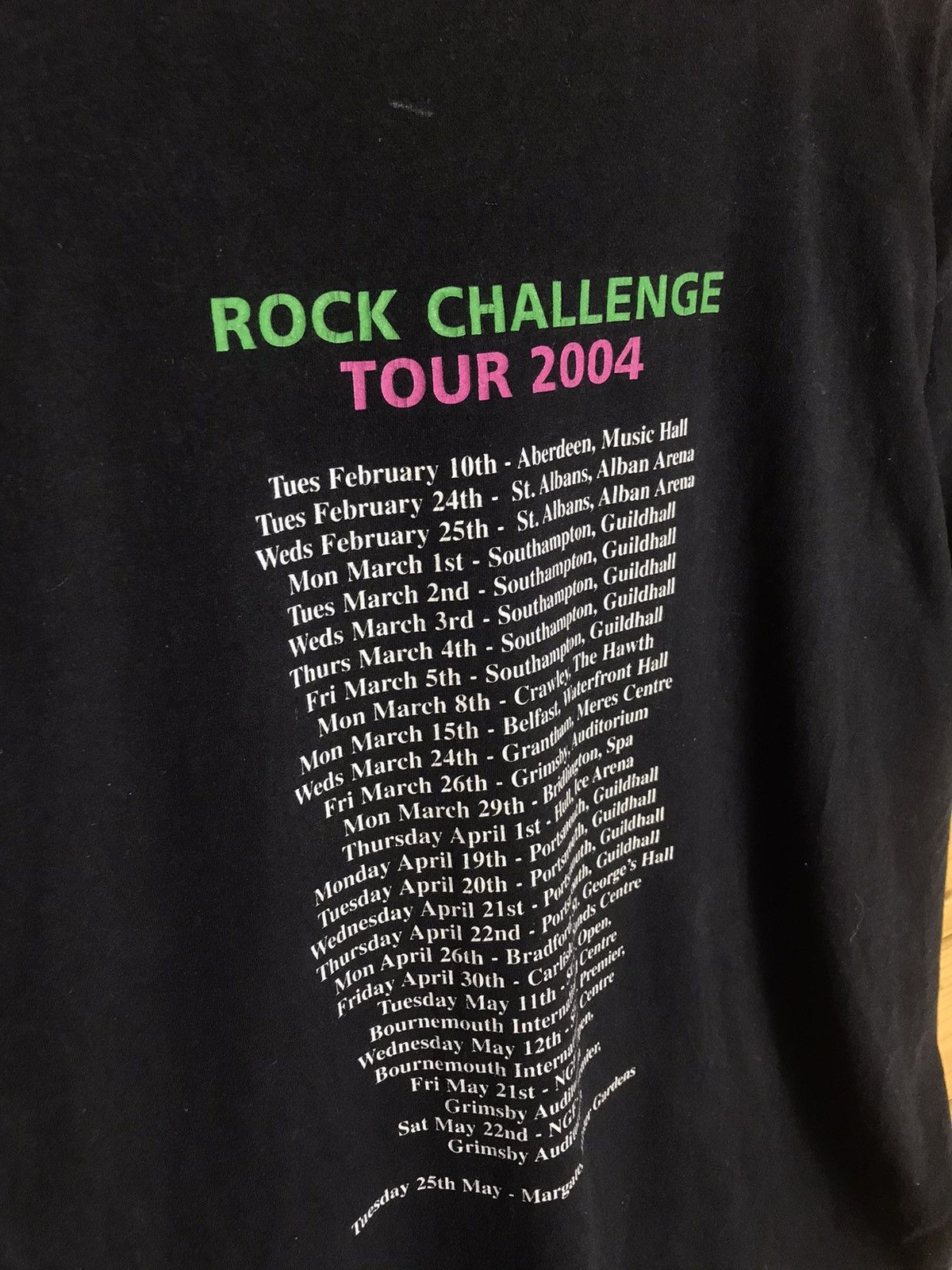 Vintage 2004 Vintage Rock Challenge t-shirt Size US XL / EU 56 / 4 - 8 Thumbnail
