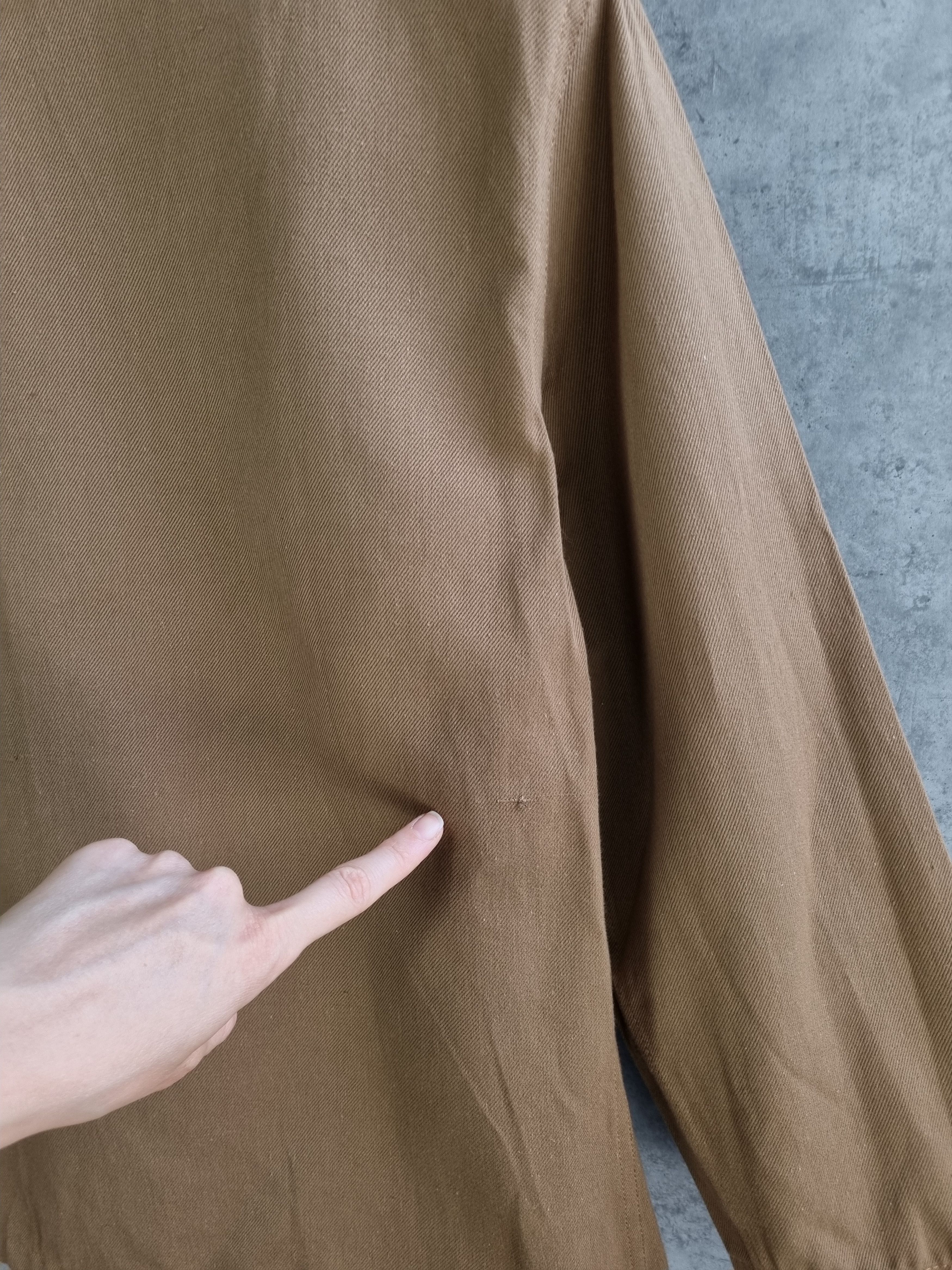 Le Laboureur × Vetra 60s New Sanfor Brown Worker Vintage Chore Jacket Size US M / EU 48-50 / 2 - 10 Thumbnail