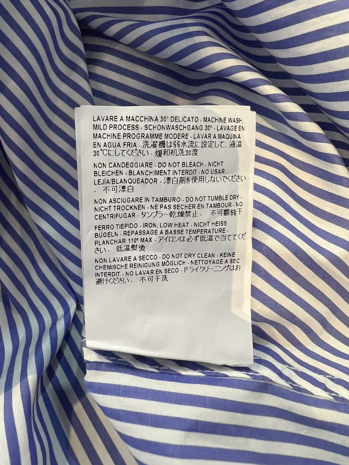 Balenciaga BALENCIAGA 2017 OVERSIZED STRIPED SHIRT Size US XL / EU 56 / 4 - 7 Thumbnail