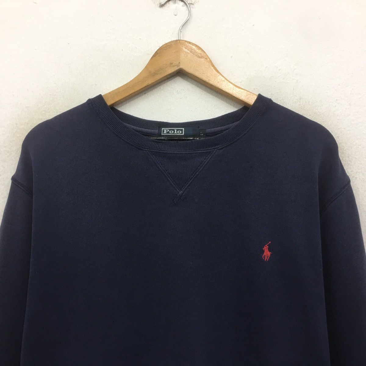 Polo Ralph Lauren × Ralph Lauren × Ralph Lauren Sport Polo Ralph Lauren Sweatshirt Crewneck Small Pony Logo Polo Size US L / EU 52-54 / 3 - 3 Thumbnail