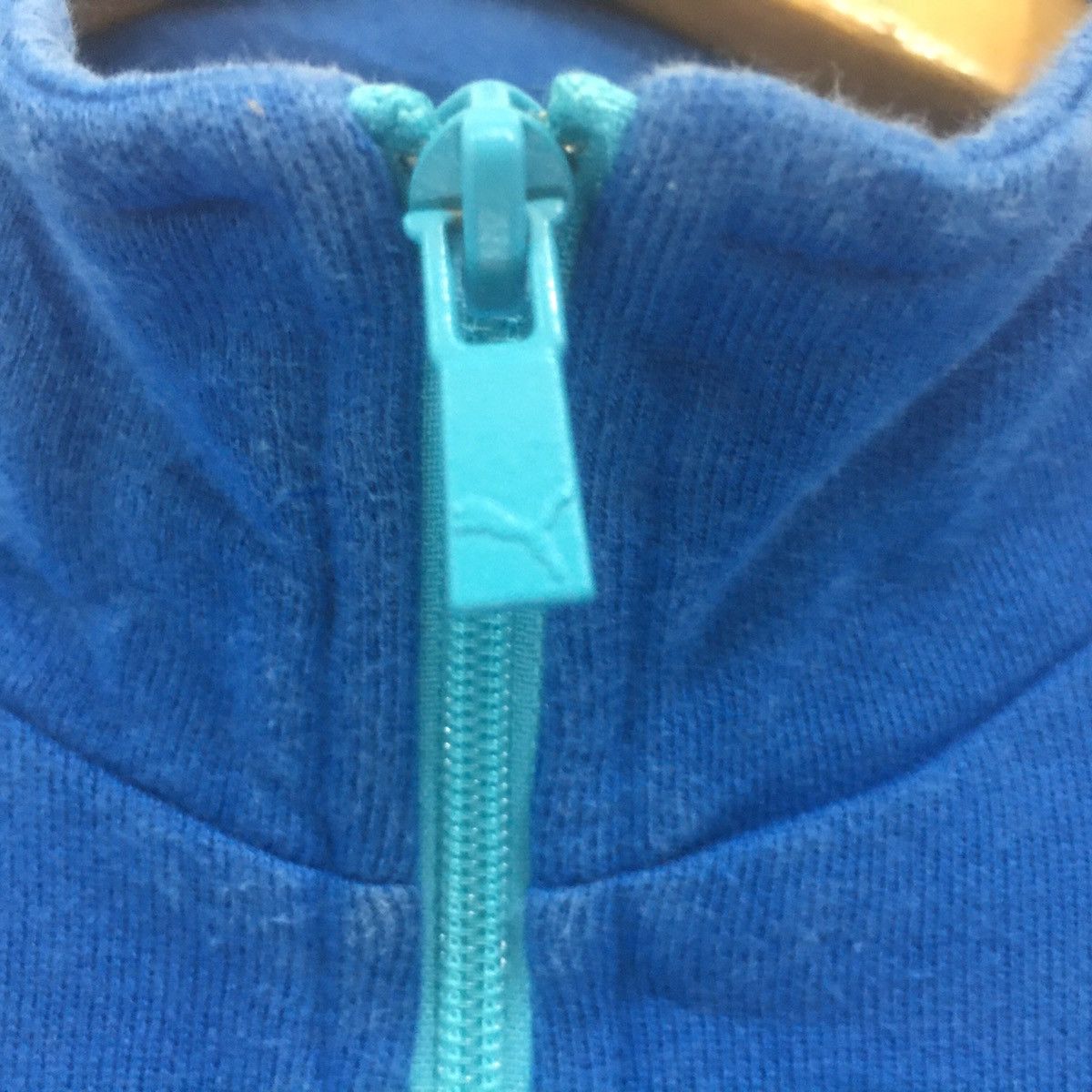 Japanese Brand × Puma Puma Sweatshirt Half Zip Big Logo Print Spellout Side Tape Size US S / EU 44-46 / 1 - 6 Thumbnail