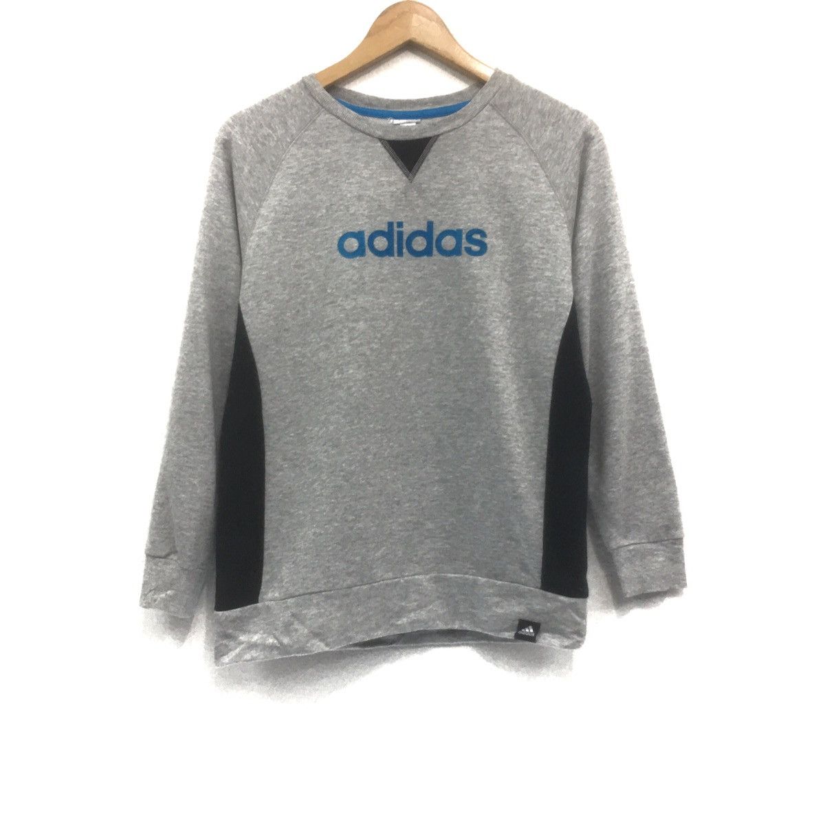 Adidas × Vintage Vintage Adidas Sweatshirt Crewneck BigLogo Adidas Size US S / EU 44-46 / 1 - 1 Thumbnail