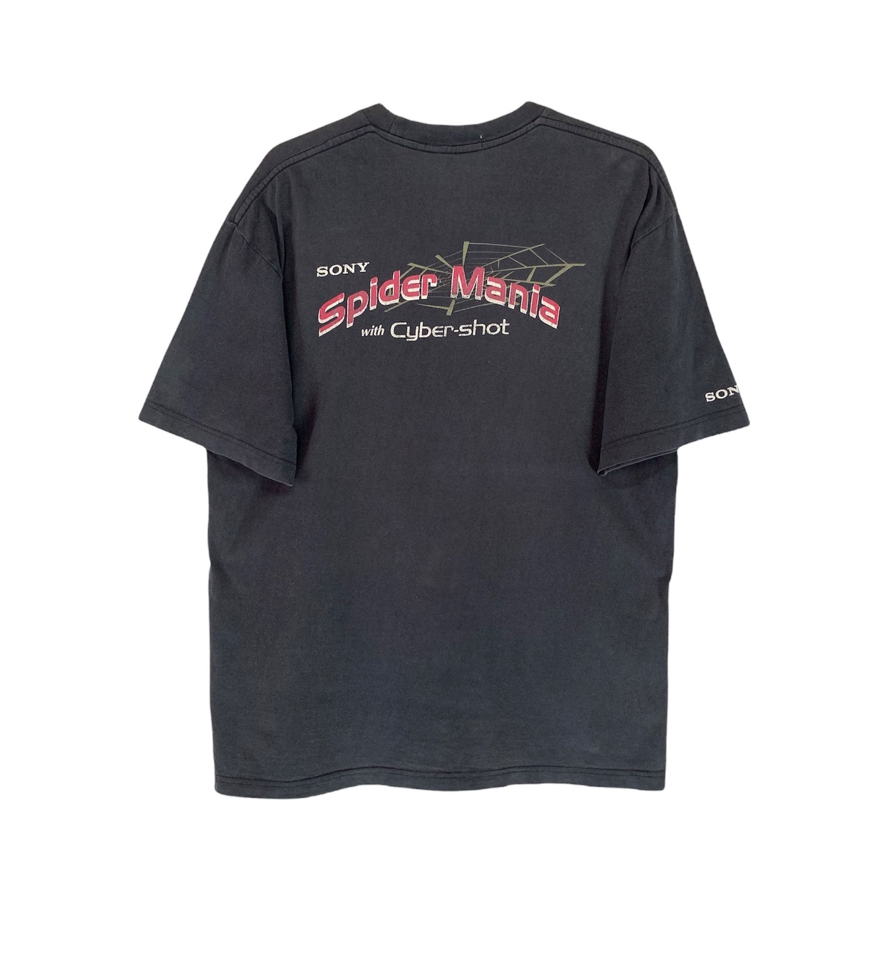 Sony × Vintage Spiderman 2 movie with sony cyber shot vintage shirt Size US L / EU 52-54 / 3 - 2 Thumbnail