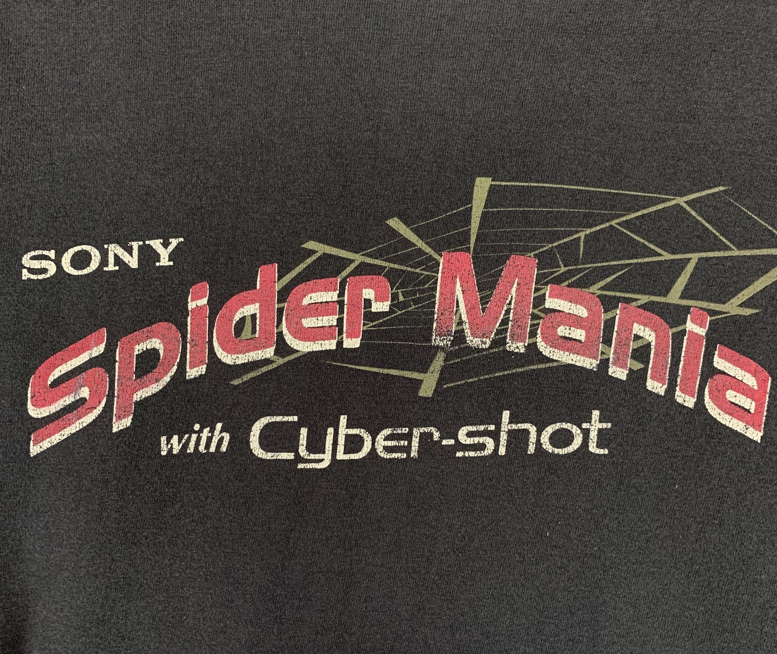 Sony × Vintage Spiderman 2 movie with sony cyber shot vintage shirt Size US L / EU 52-54 / 3 - 5 Thumbnail