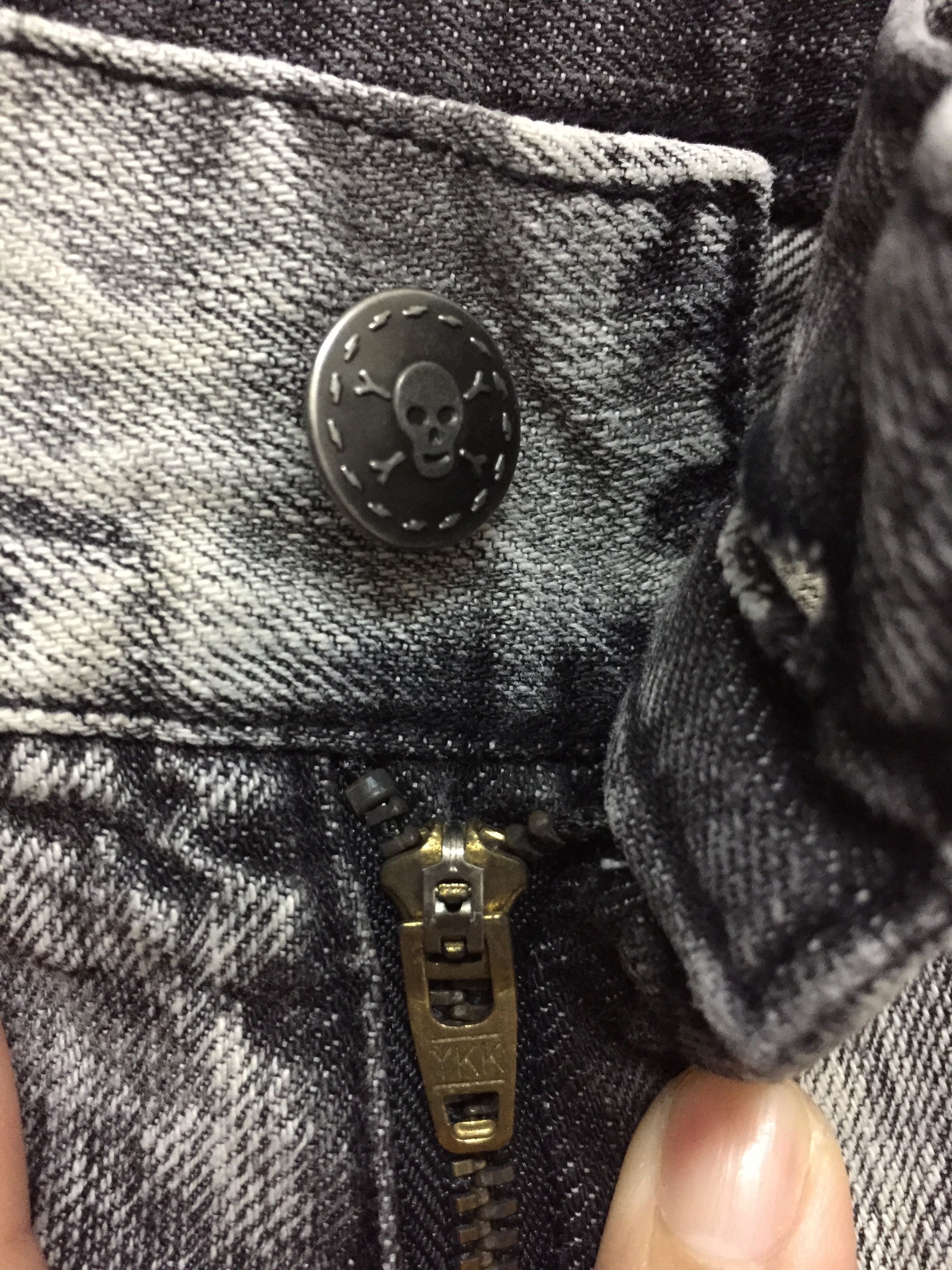 Tornado Mart Japanese brand Distressed Devil skull wash pants Size US 32 / EU 48 - 9 Thumbnail