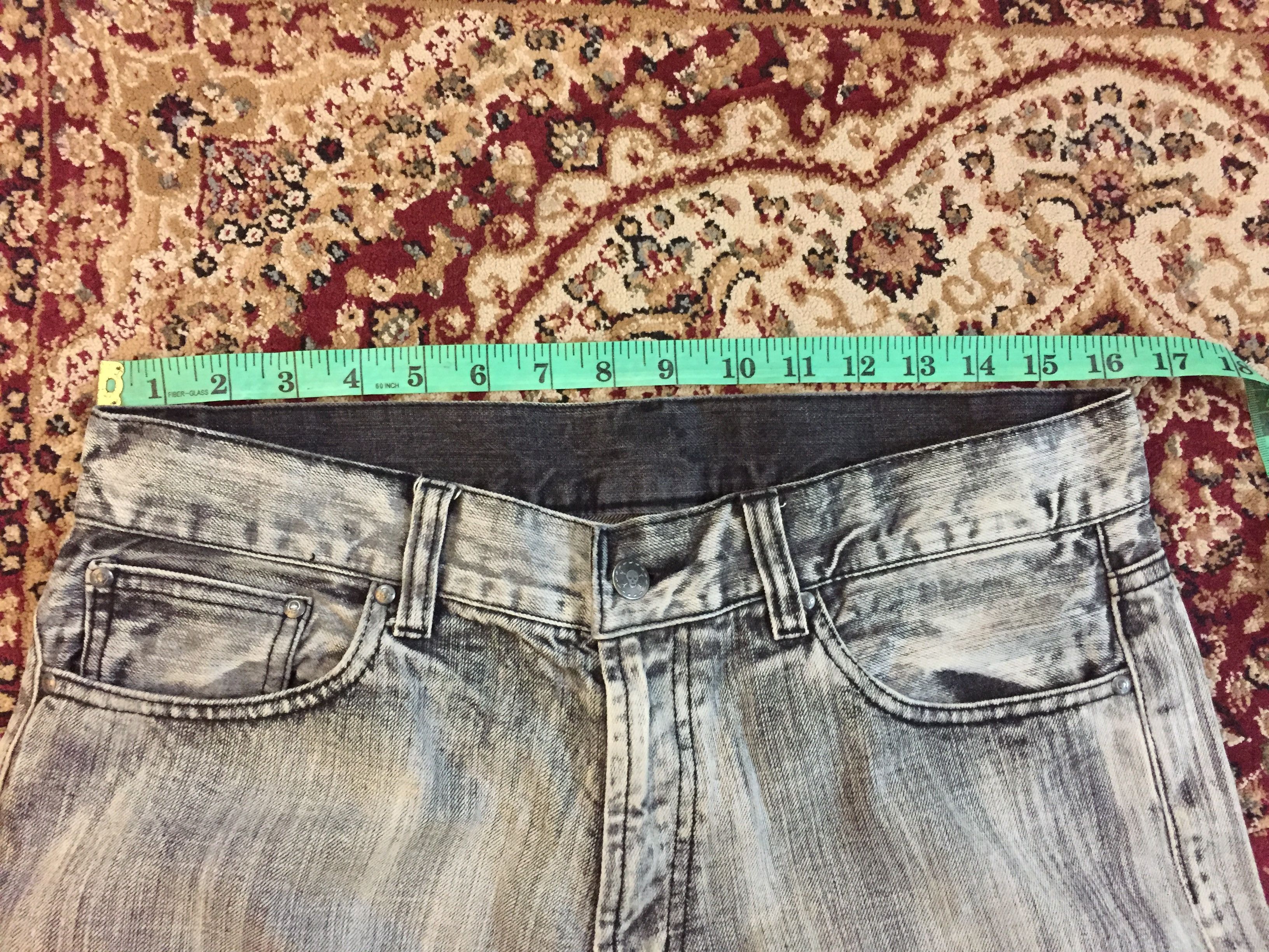 Tornado Mart Japanese brand Distressed Devil skull wash pants Size US 32 / EU 48 - 13 Thumbnail