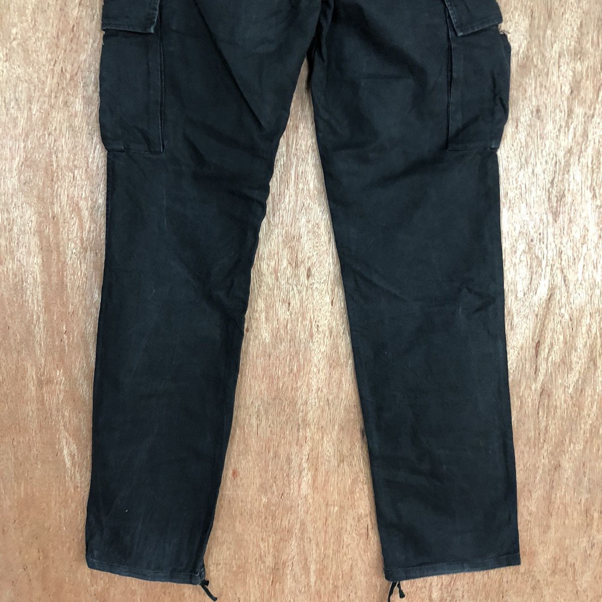 Japanese Brand D Japan Black Multipocket utility Cargo Pants #2162 Size US 30 / EU 46 - 11 Thumbnail