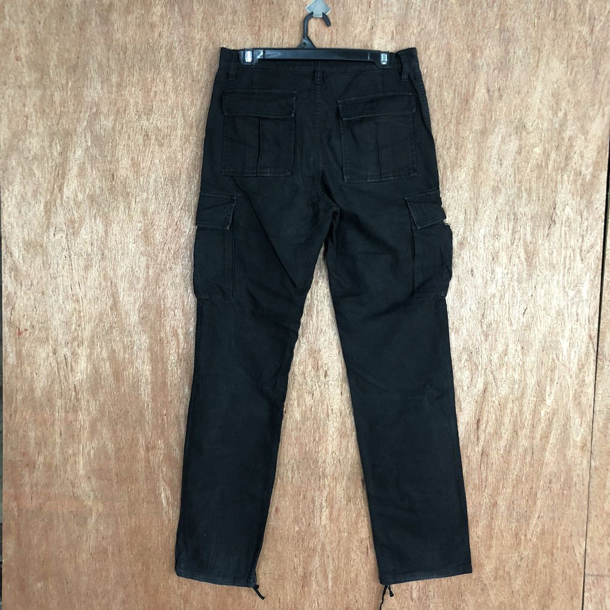 Japanese Brand D Japan Black Multipocket utility Cargo Pants #2162 Size US 30 / EU 46 - 9 Thumbnail