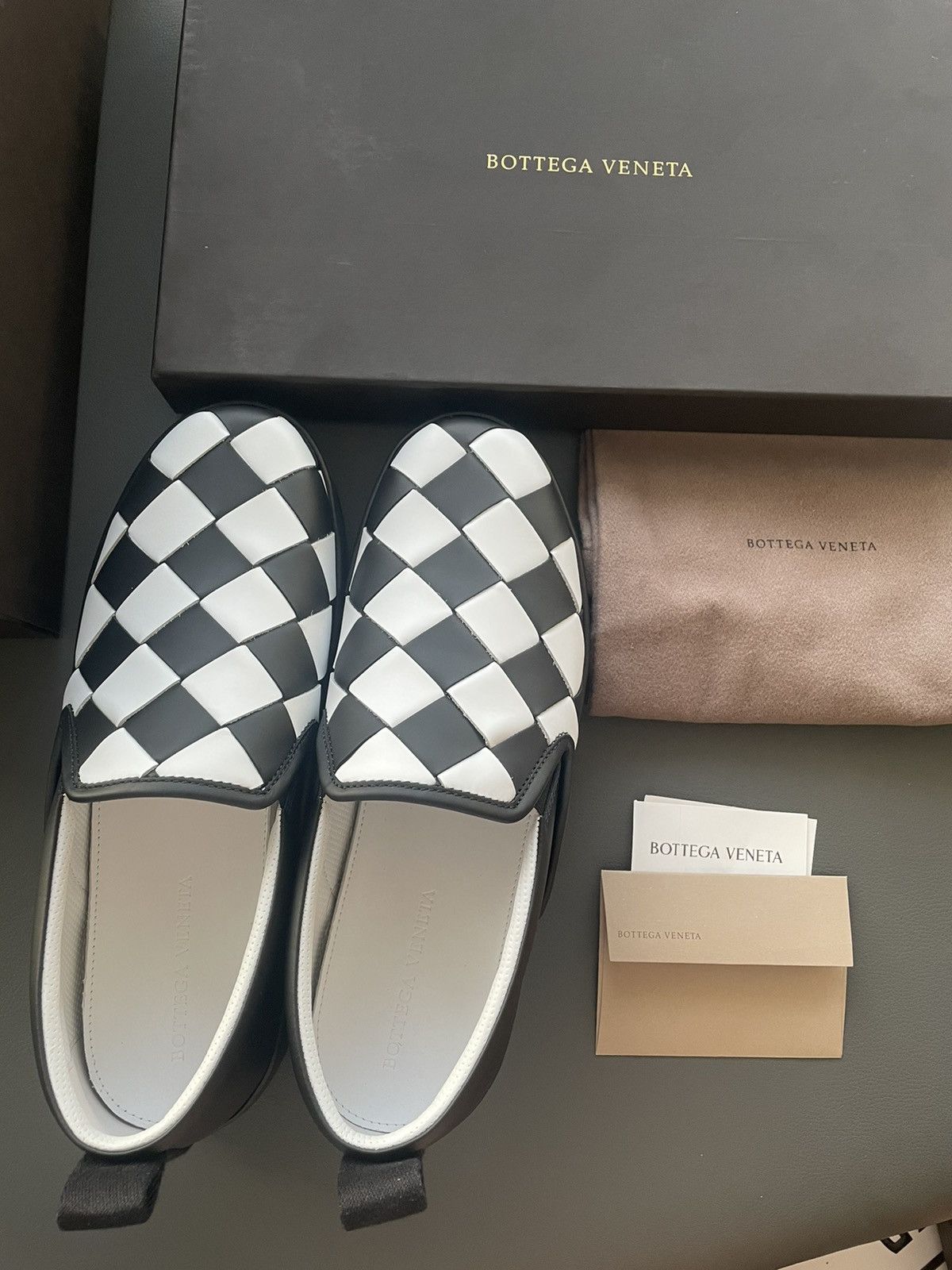 Bottega Veneta Rare Super Runway Brand New Daniel Lee Leather Loafer Shoes Size US 12 / EU 45 - 9 Thumbnail
