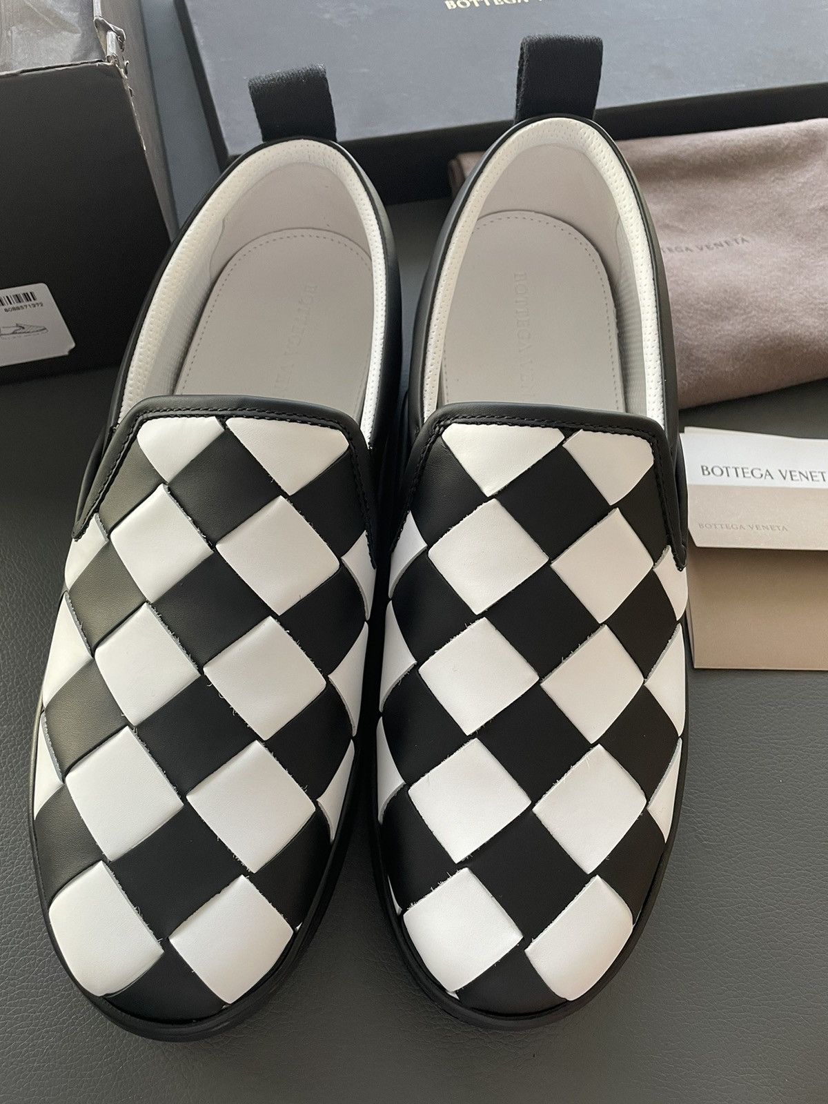 Bottega Veneta Rare Super Runway Brand New Daniel Lee Leather Loafer Shoes Size US 12 / EU 45 - 13 Thumbnail