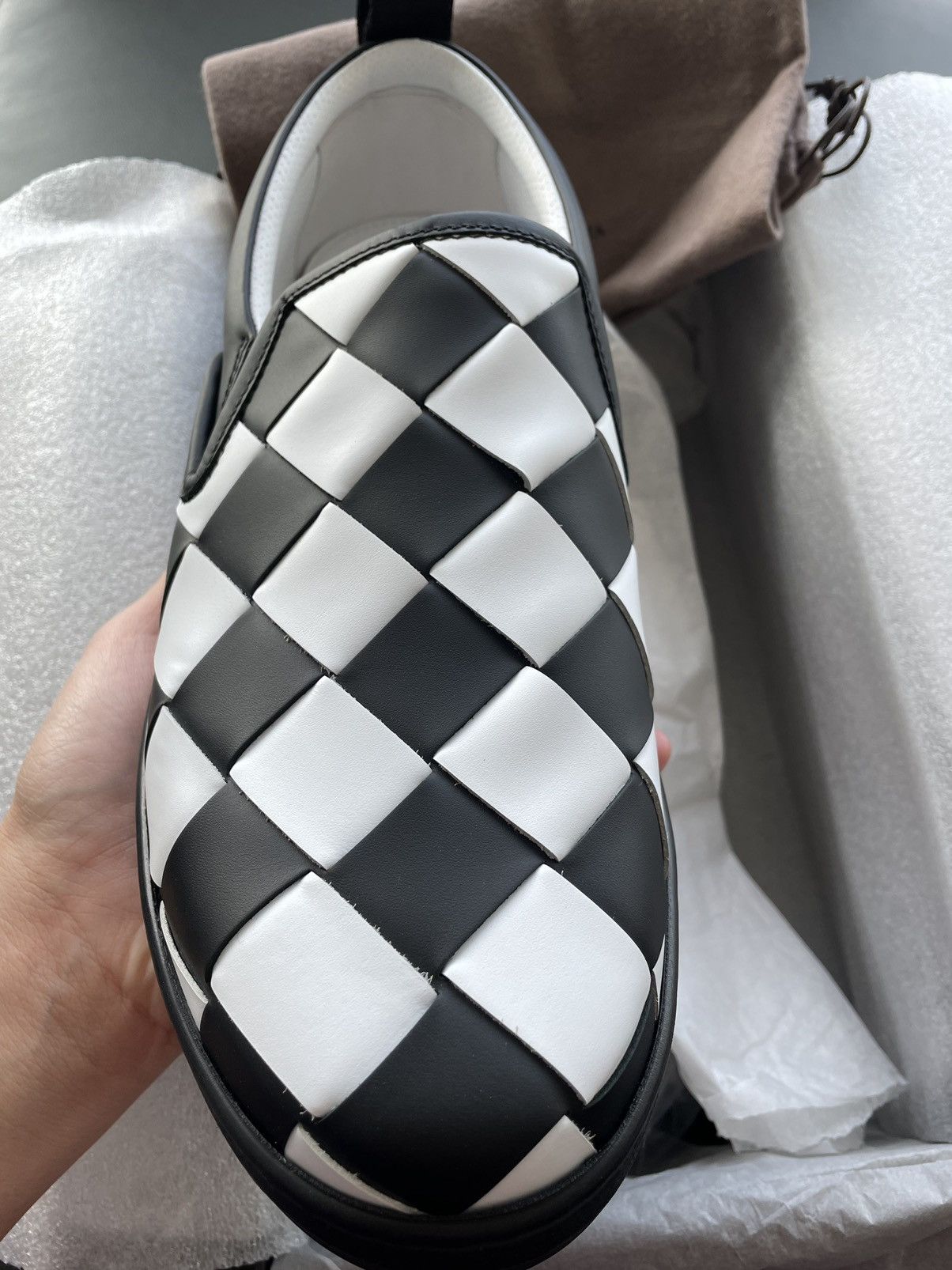 Bottega Veneta Rare Super Runway Brand New Daniel Lee Leather Loafer Shoes Size US 12 / EU 45 - 25 Thumbnail