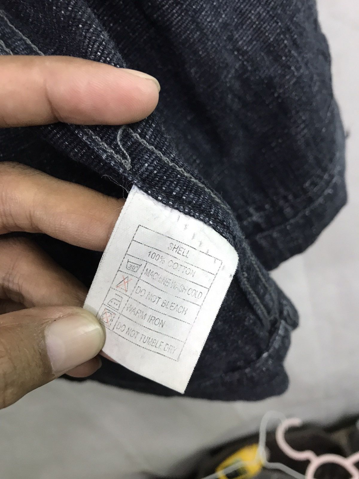 Indigo × Japanese Brand JUNGLE STORM INDIGO DYED CHORE JACKET MADE IN JAPAN Size US M / EU 48-50 / 2 - 9 Thumbnail